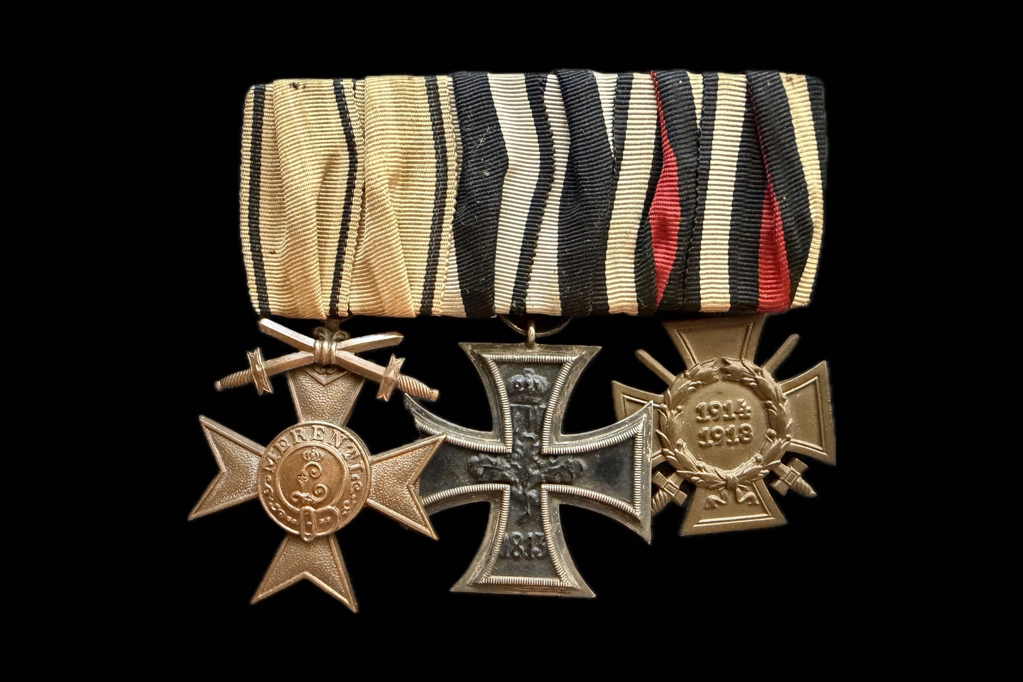 1.Világháború Vaskereszt II. osztály  Hindenburg-kereszt Bajor katonai érdemkereszt