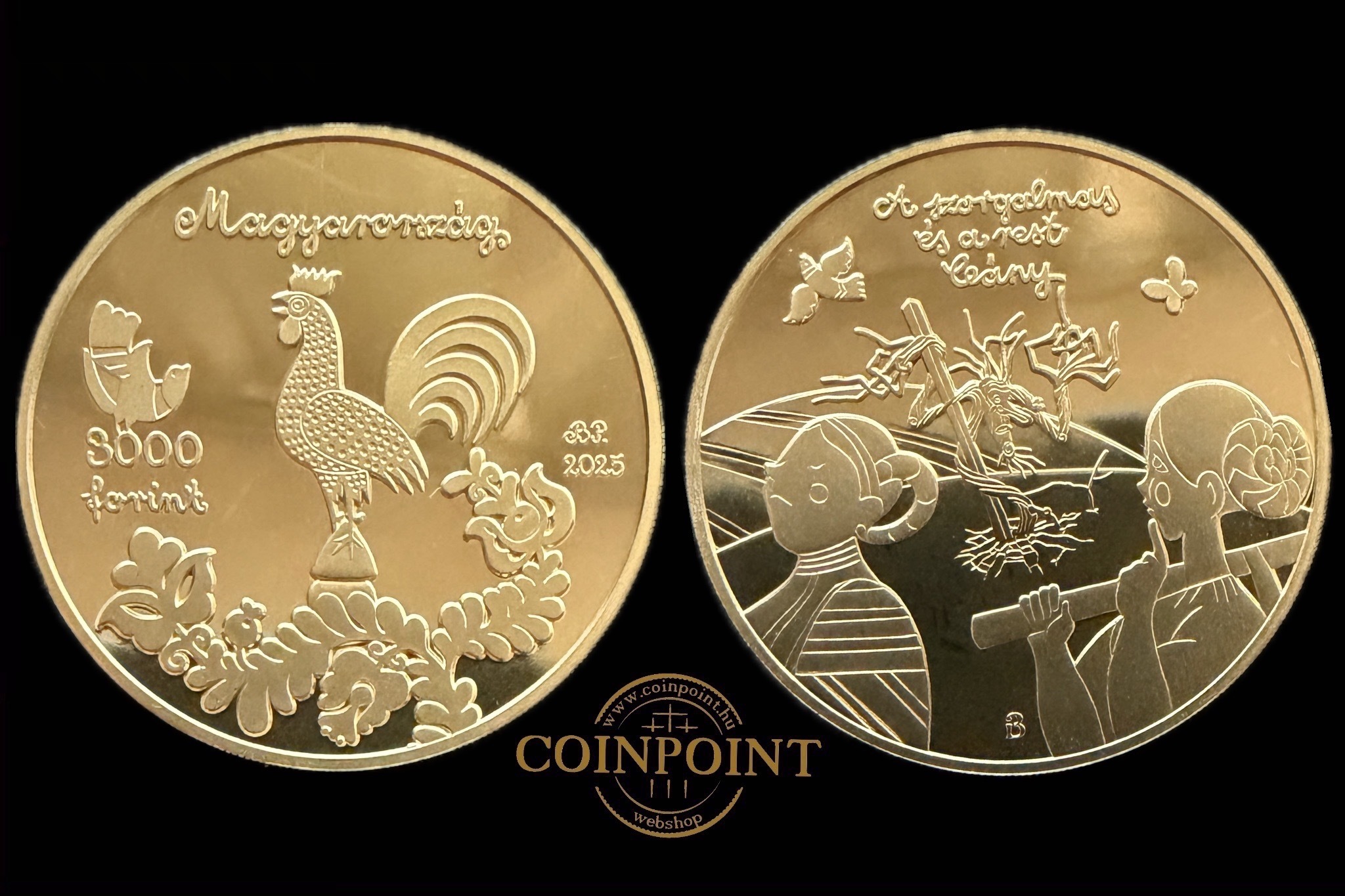 Szorgalmas és a rest lány 2025 Magyarország 3000 Forint UNC