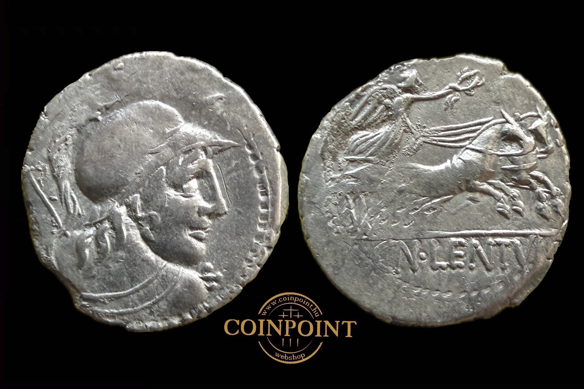 CN.Lentulus Clodianus (i.e.88) Róma Dénár