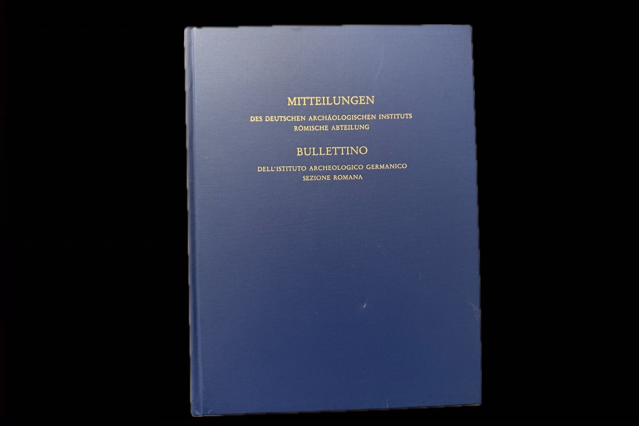 AA.VV. Mitteilungen des Deutschen Archaologischen Instituts Romische Abteilung Band 103, 2007.