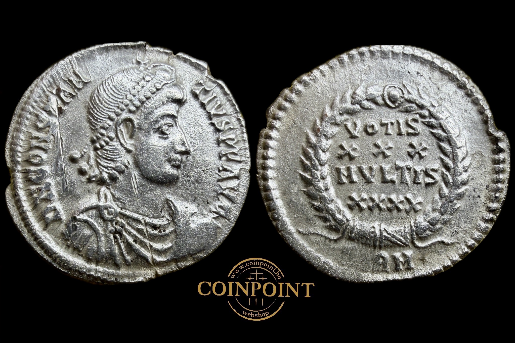 II.Constantius Siliqua (351-355) Sirmium RIC 15