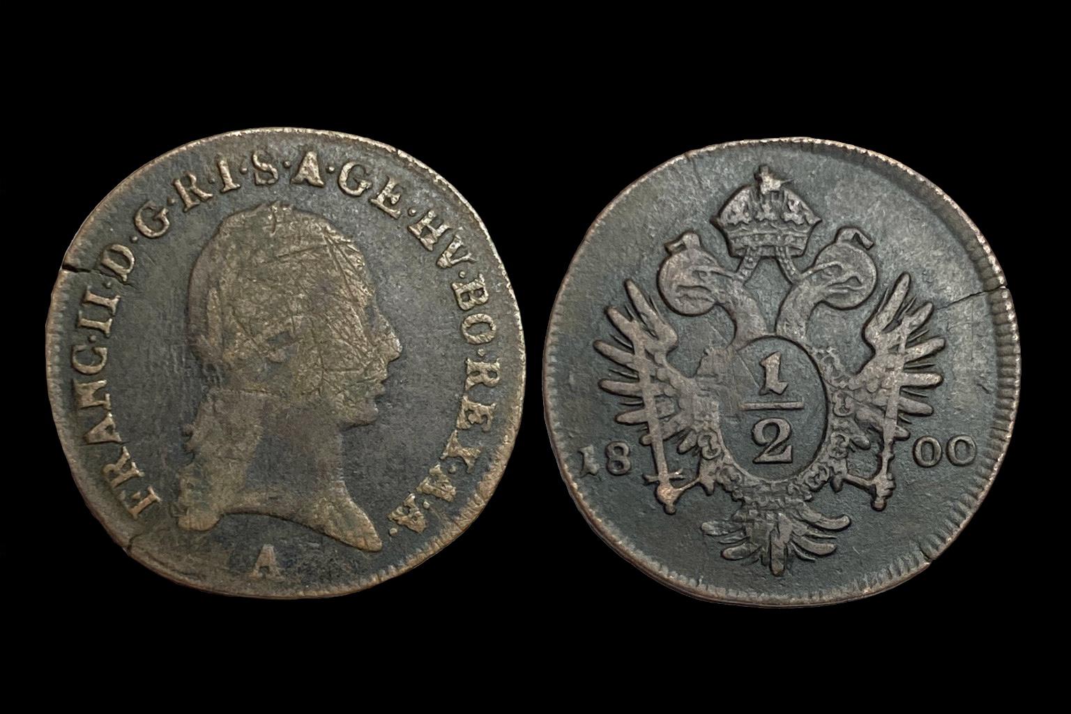Franz 1/2kreutzer (1800)A