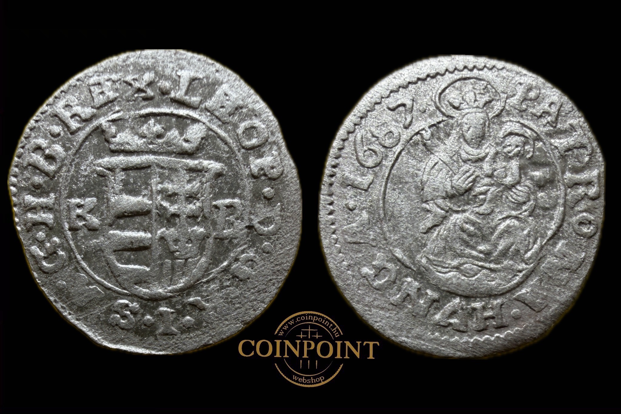 I.Lipőt Dénár 1687 ÉH-1110 K-B