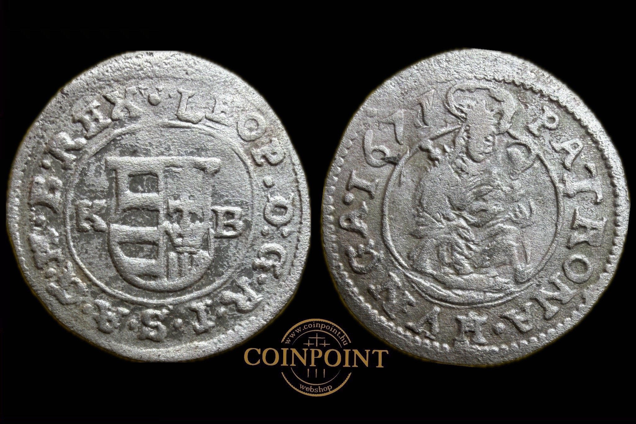 I.Lipőt Dénár 1678 ÉH-1107 K-B