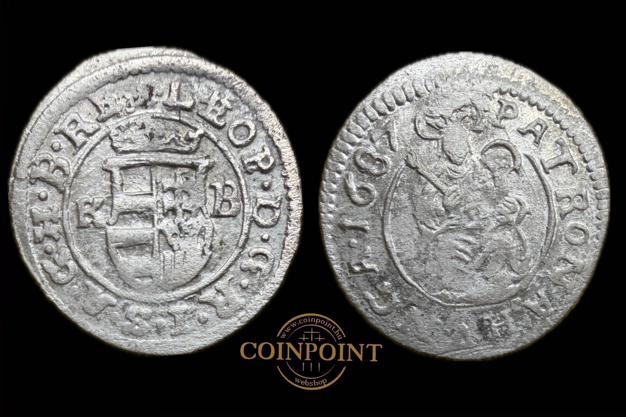 I.Lipőt Dénár 1687 ÉH-1110 K-B