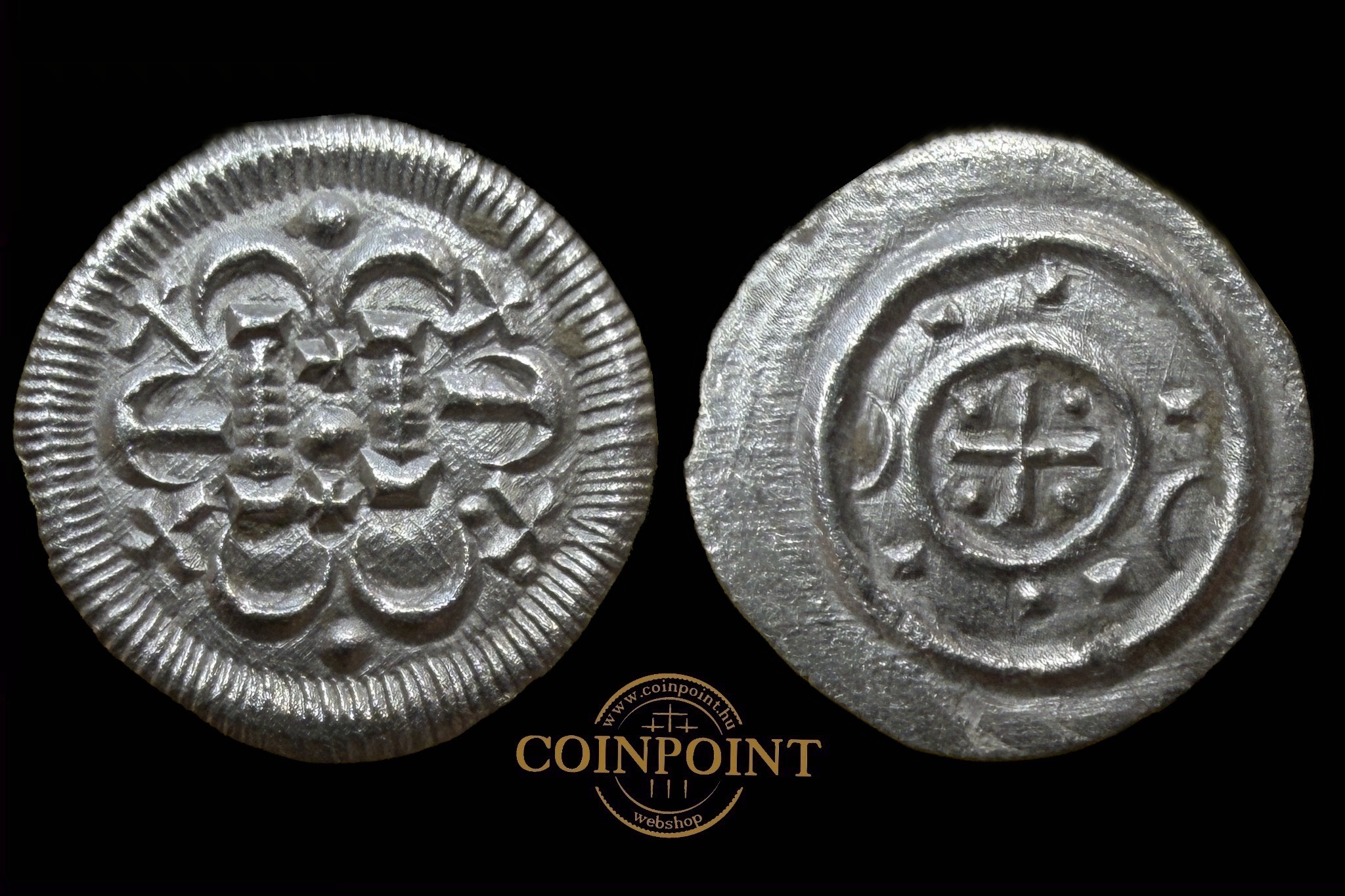 II.Béla Dénár ÉH-51 (1162-1141)
