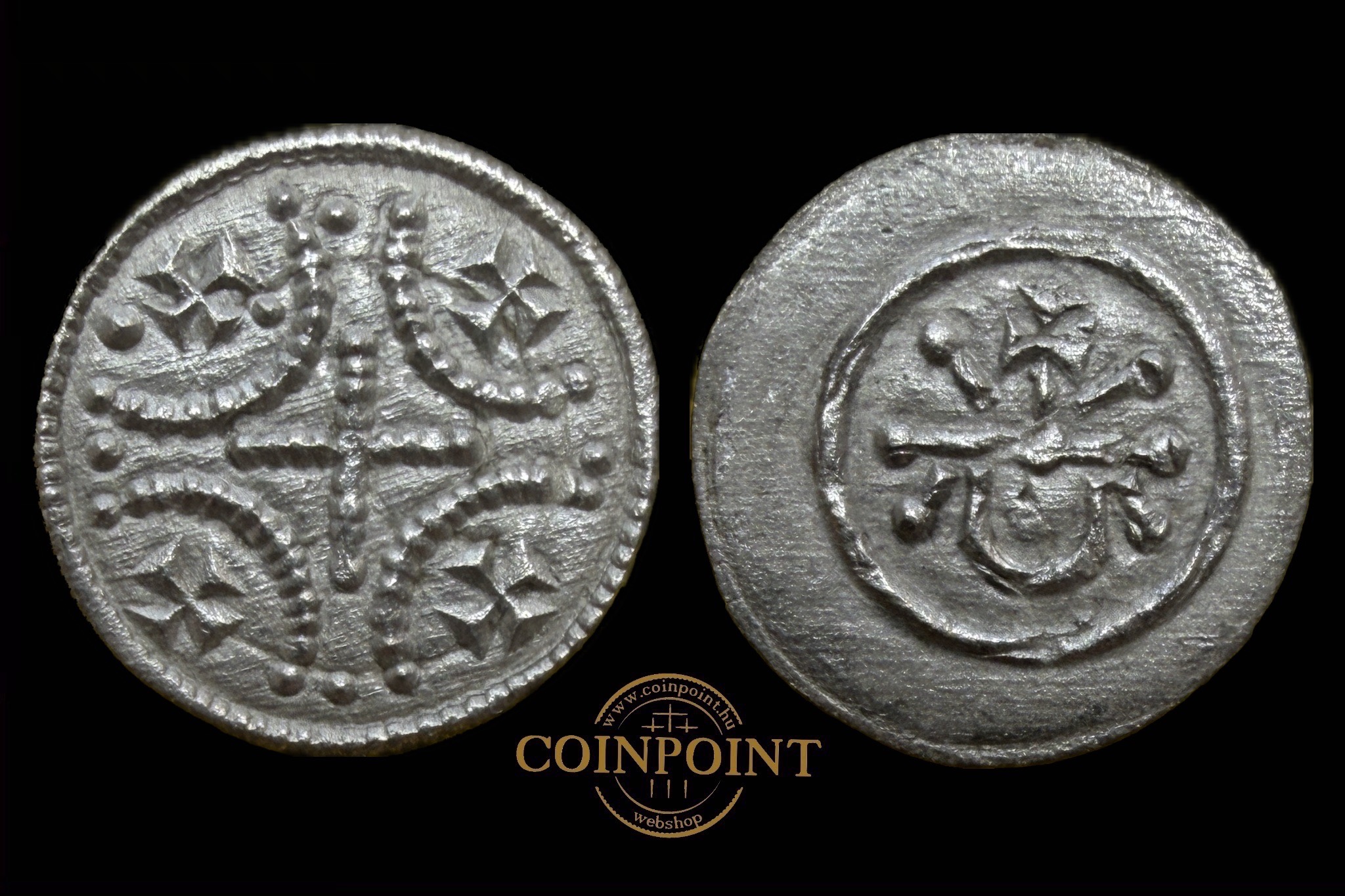II.Géza Dénár ÉH-69 (1141-1162)