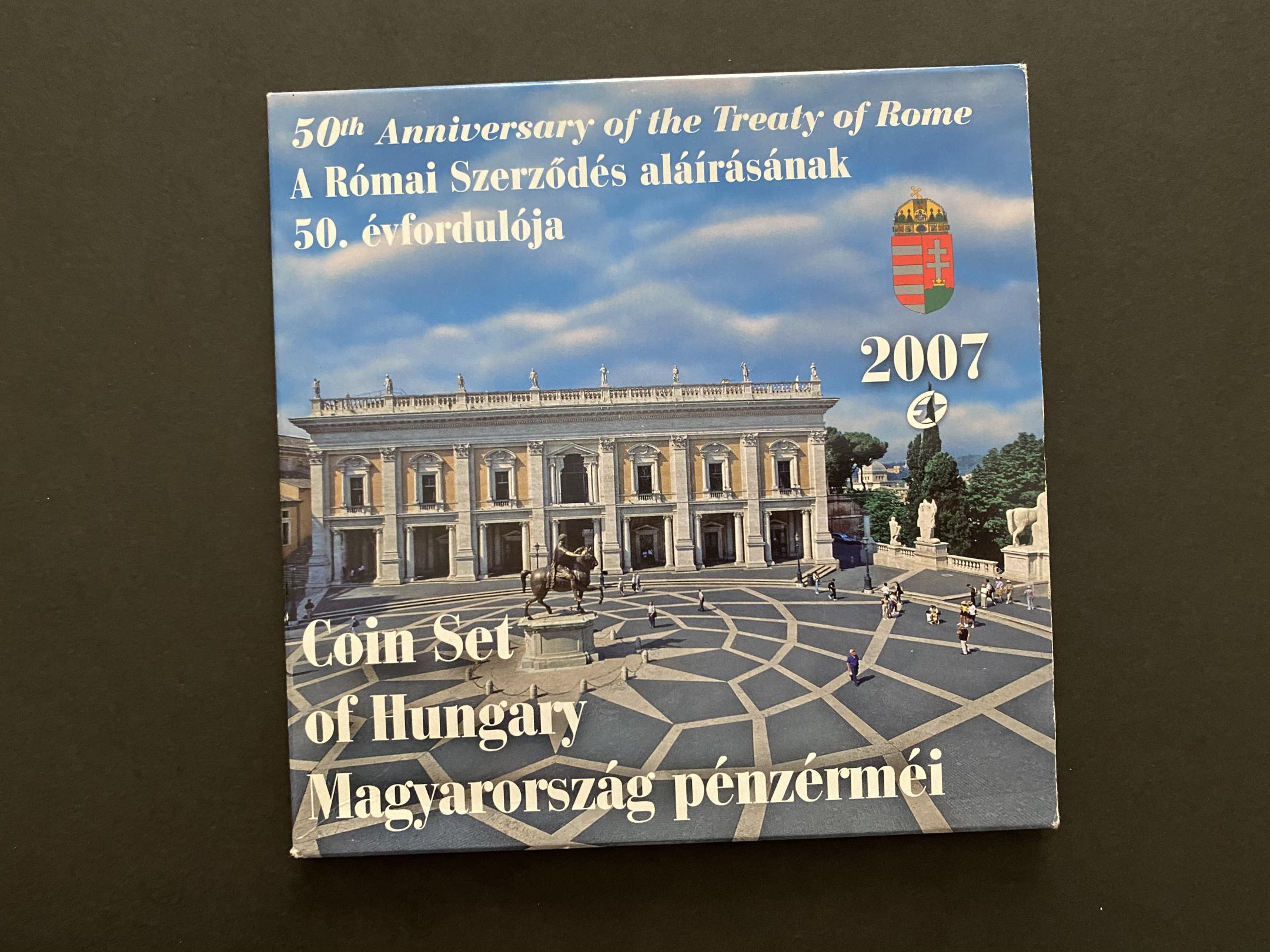 Magyarország pénzérméi-2007 A Római szerződés aláírásának 50. évforulójára