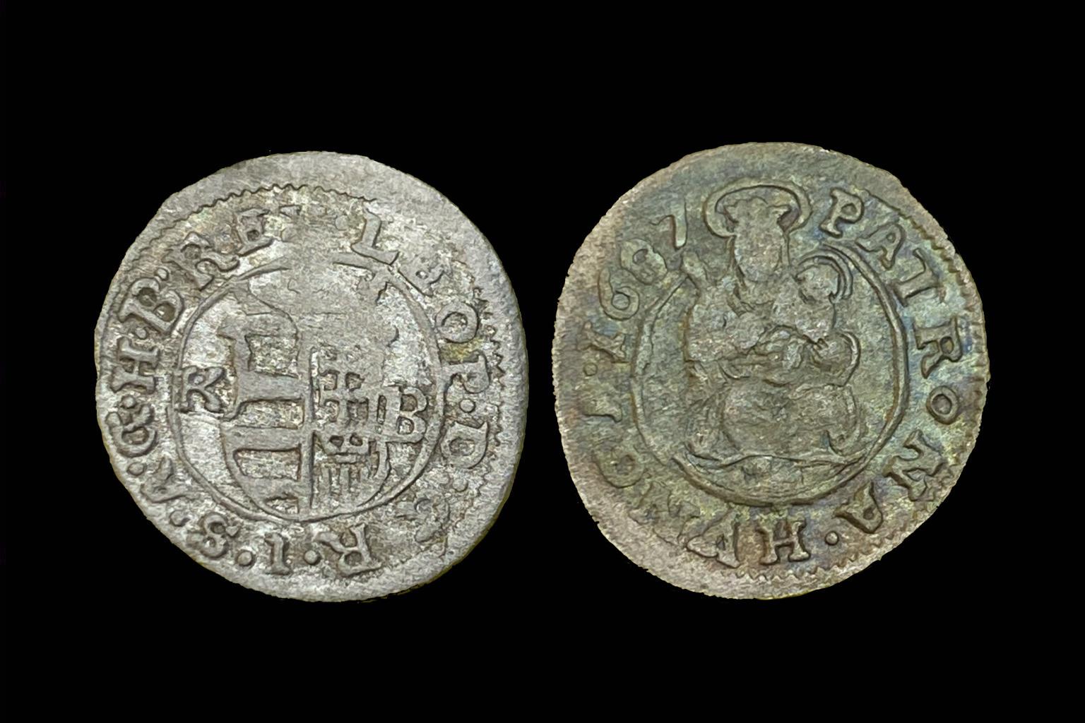 I. Lipót (1687) dénár  K-B ÉH-1110