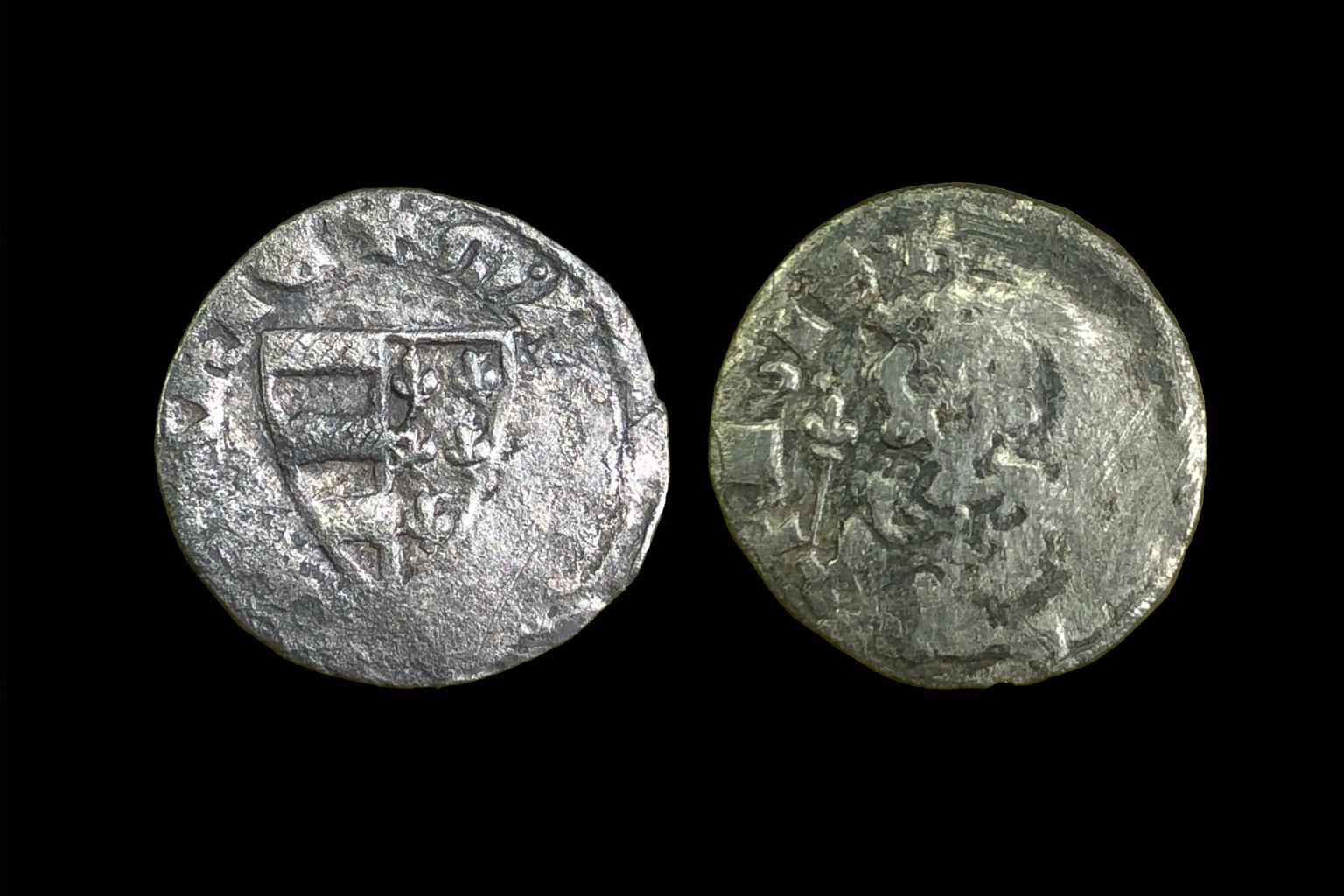 Károly Róbert dénár Éh-393/a