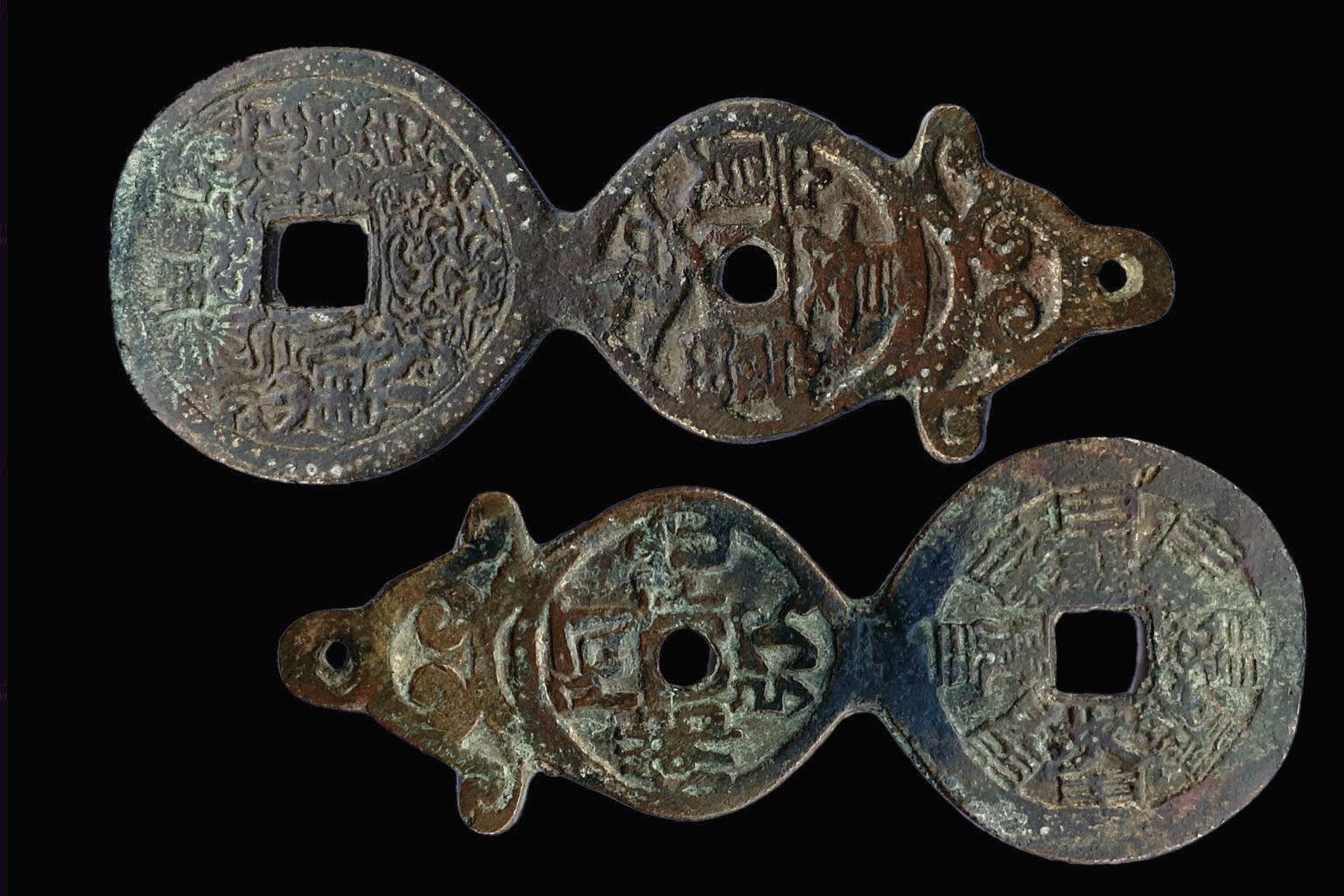 Tibeti amulett talizmán XVIII.sz. (Amitabha Buddha) hosszú élet gazdagság)