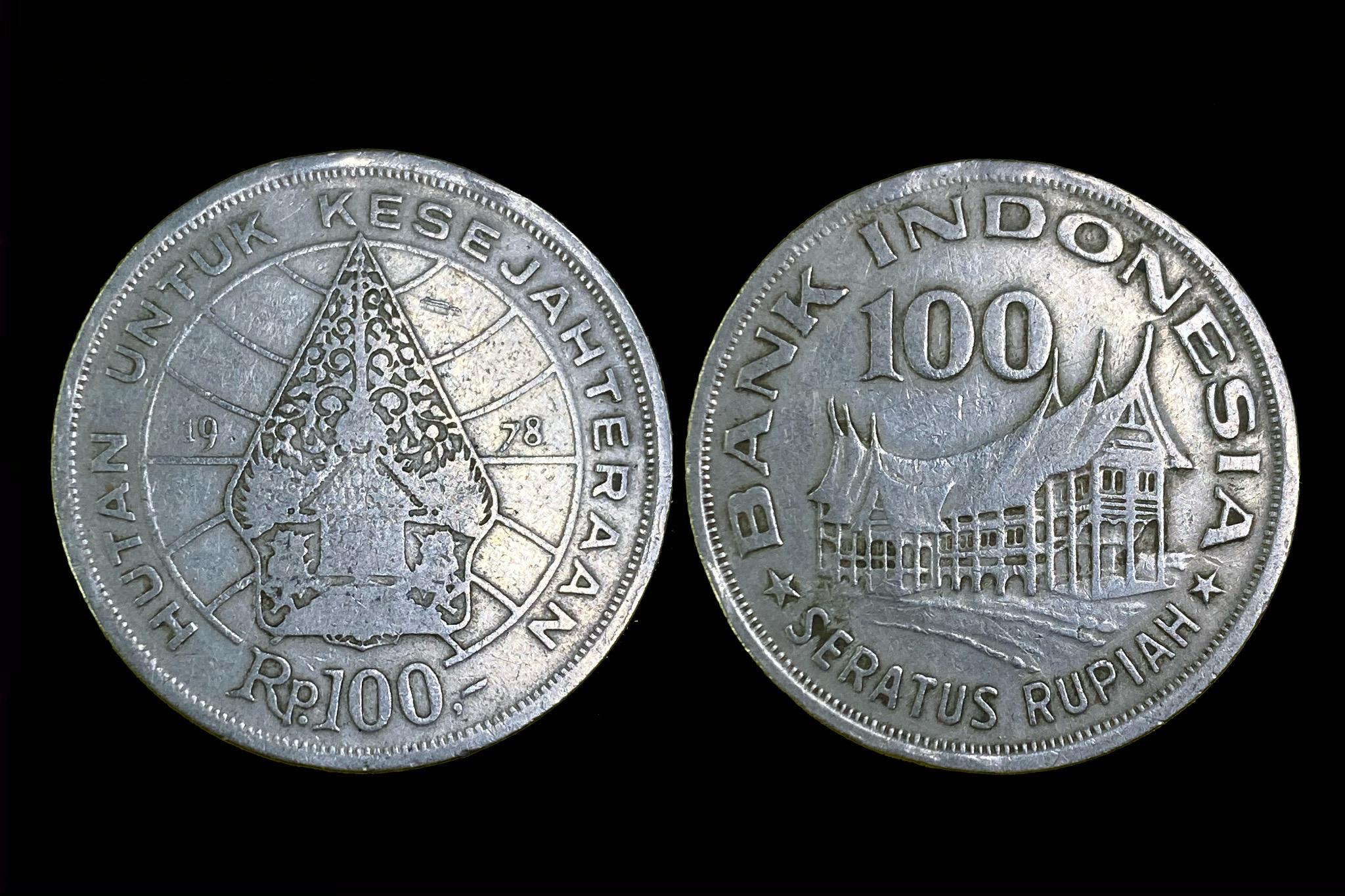 100 Rupia (1978) Indonesia