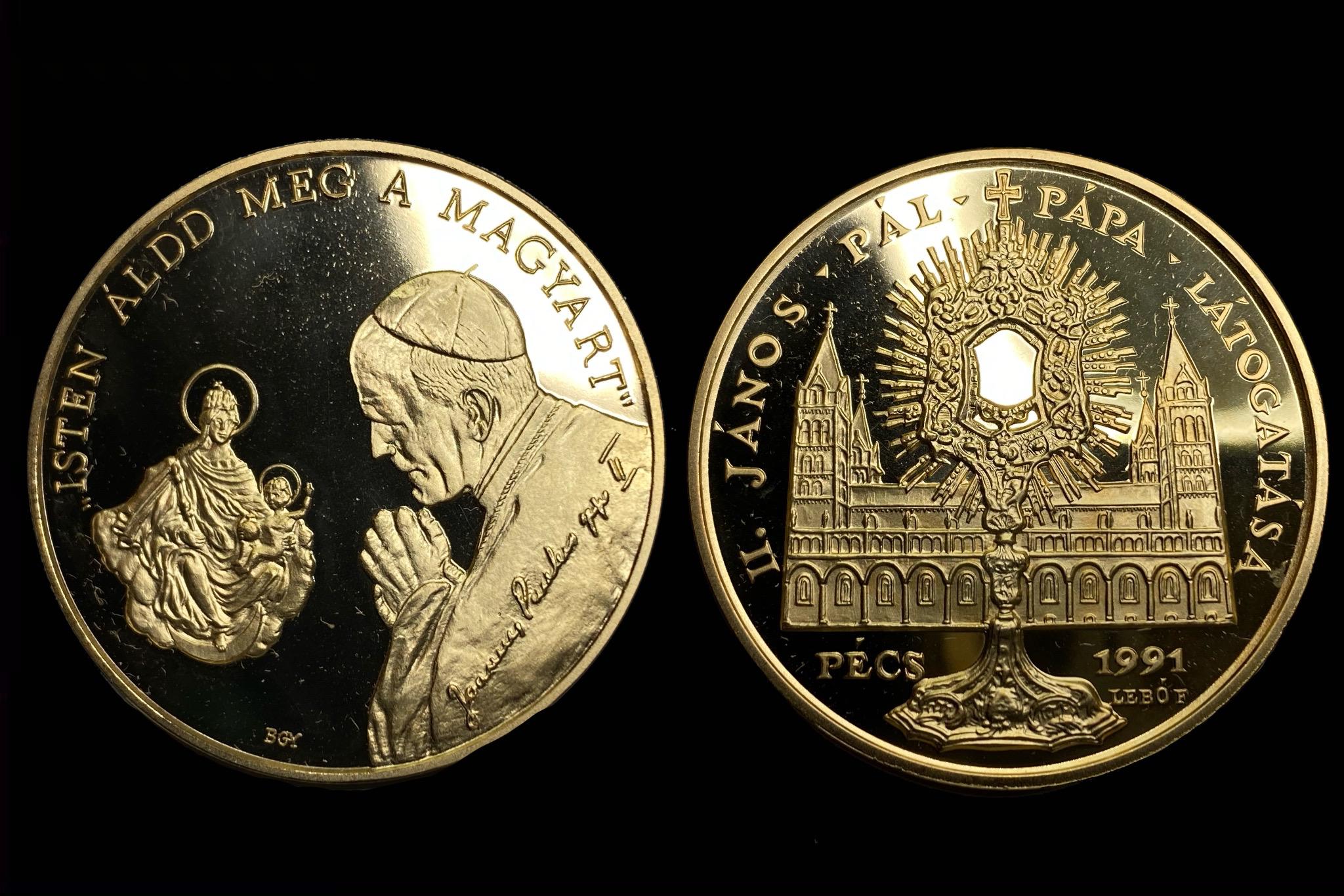 (1991) Pécs II. János Pál pápa látogatása