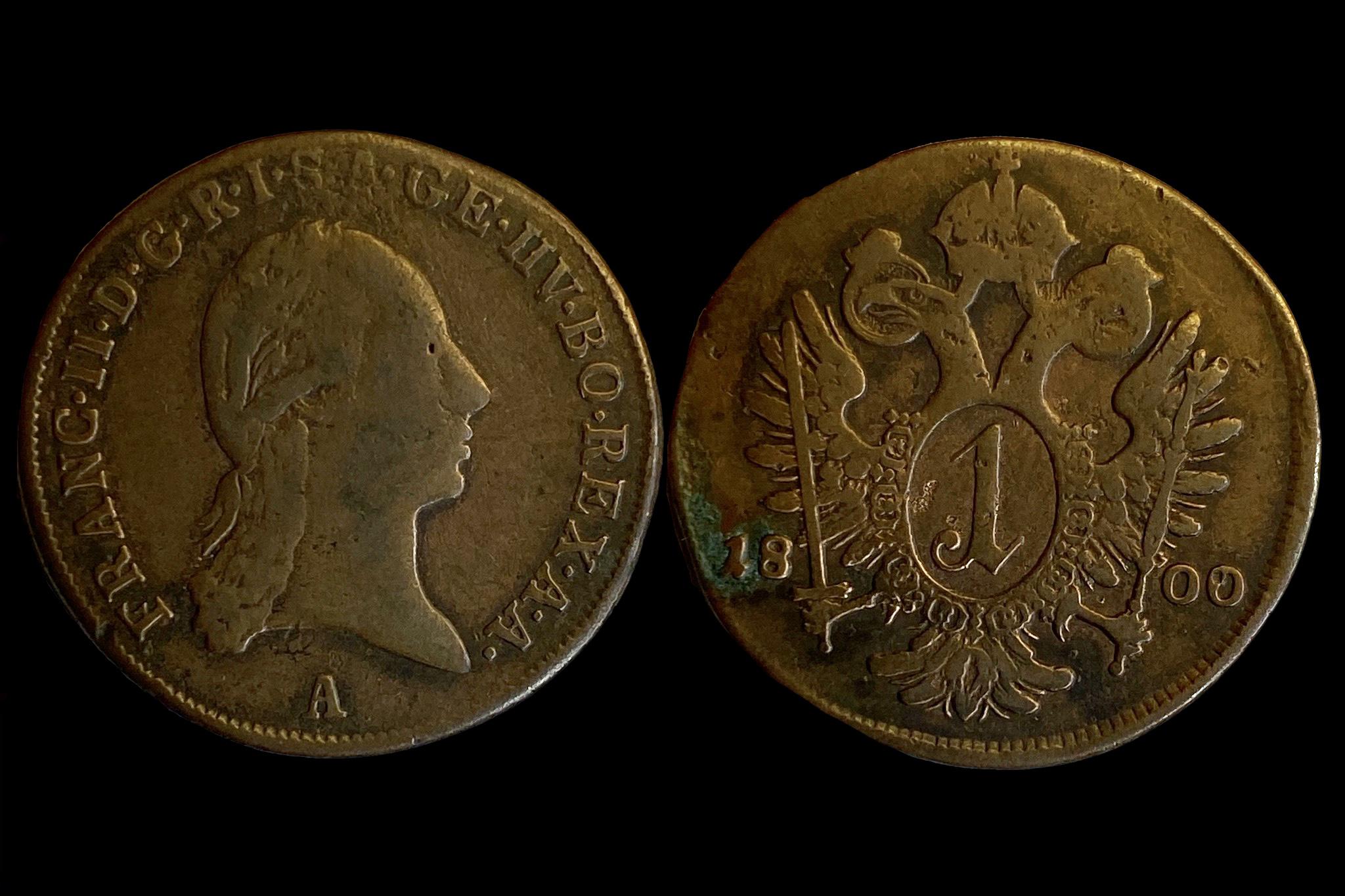 Franz 1 kreutzer (1800) A
