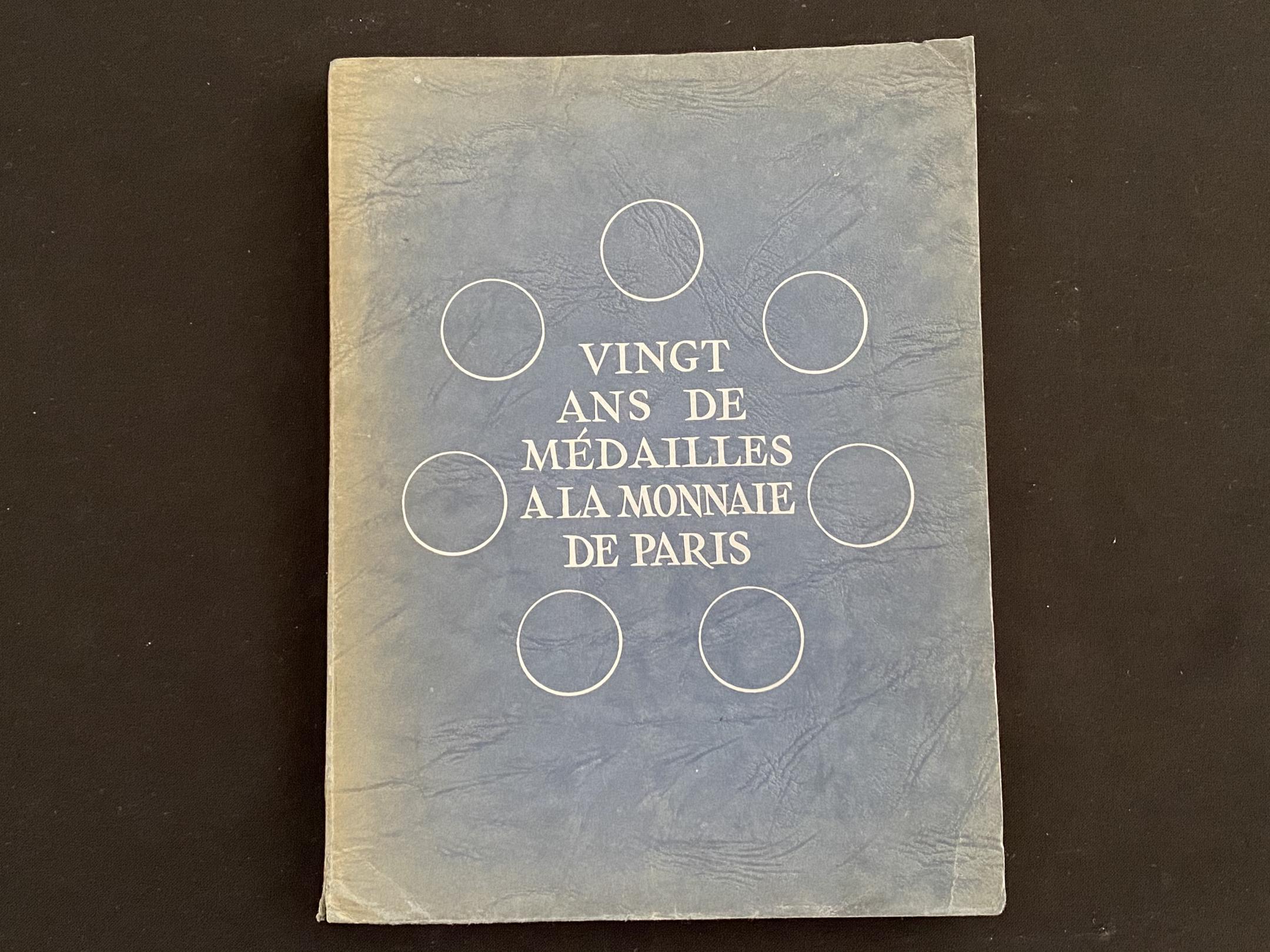 Janvier Mars: Vingt ans de medailles á la Monnaie de Paris
