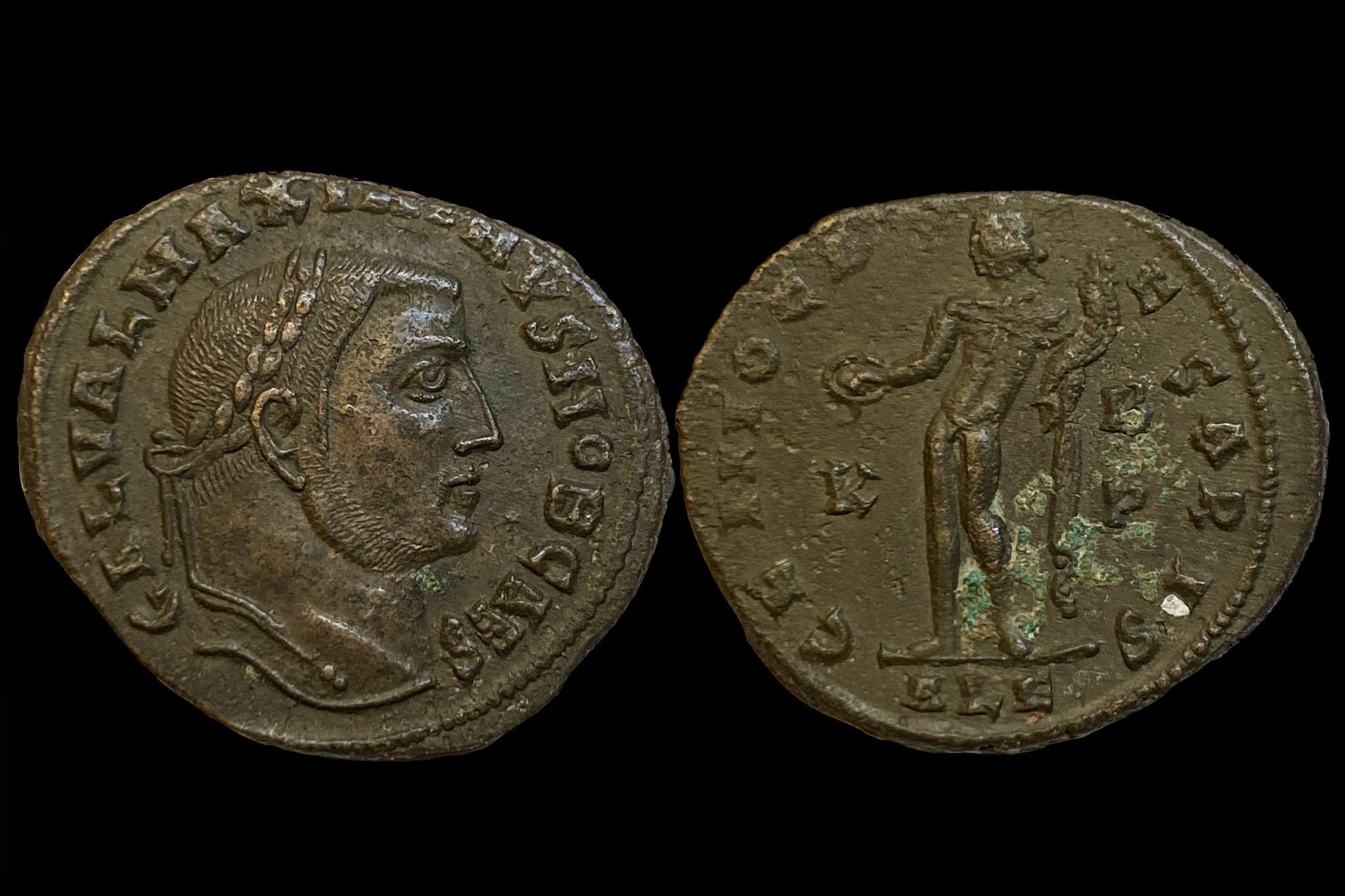 MAXIMINUS II.(305-309) follis RIC 99a