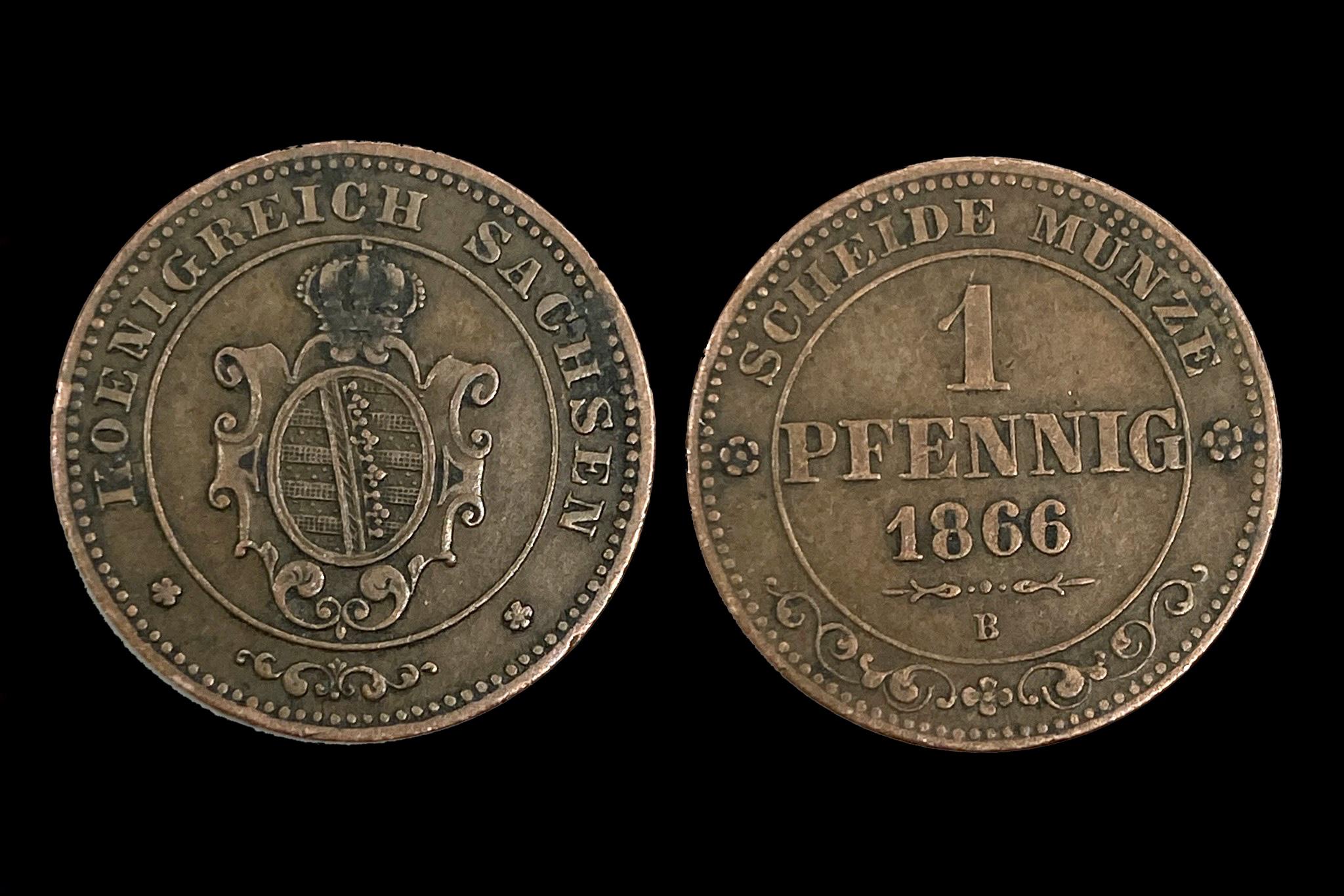 1 Pfennig (1866)B