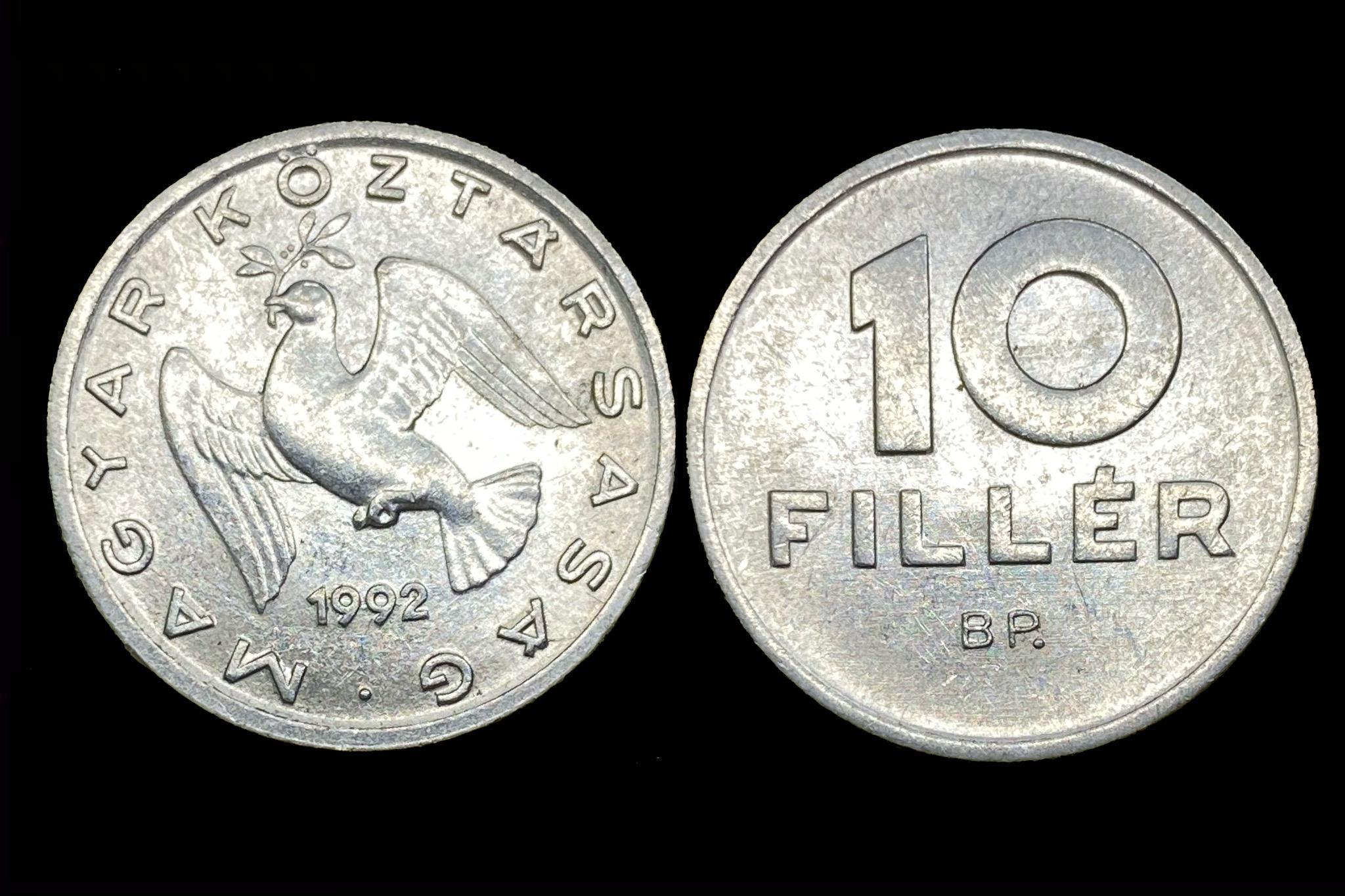 10 fillér (1992) Adamo F3.3 