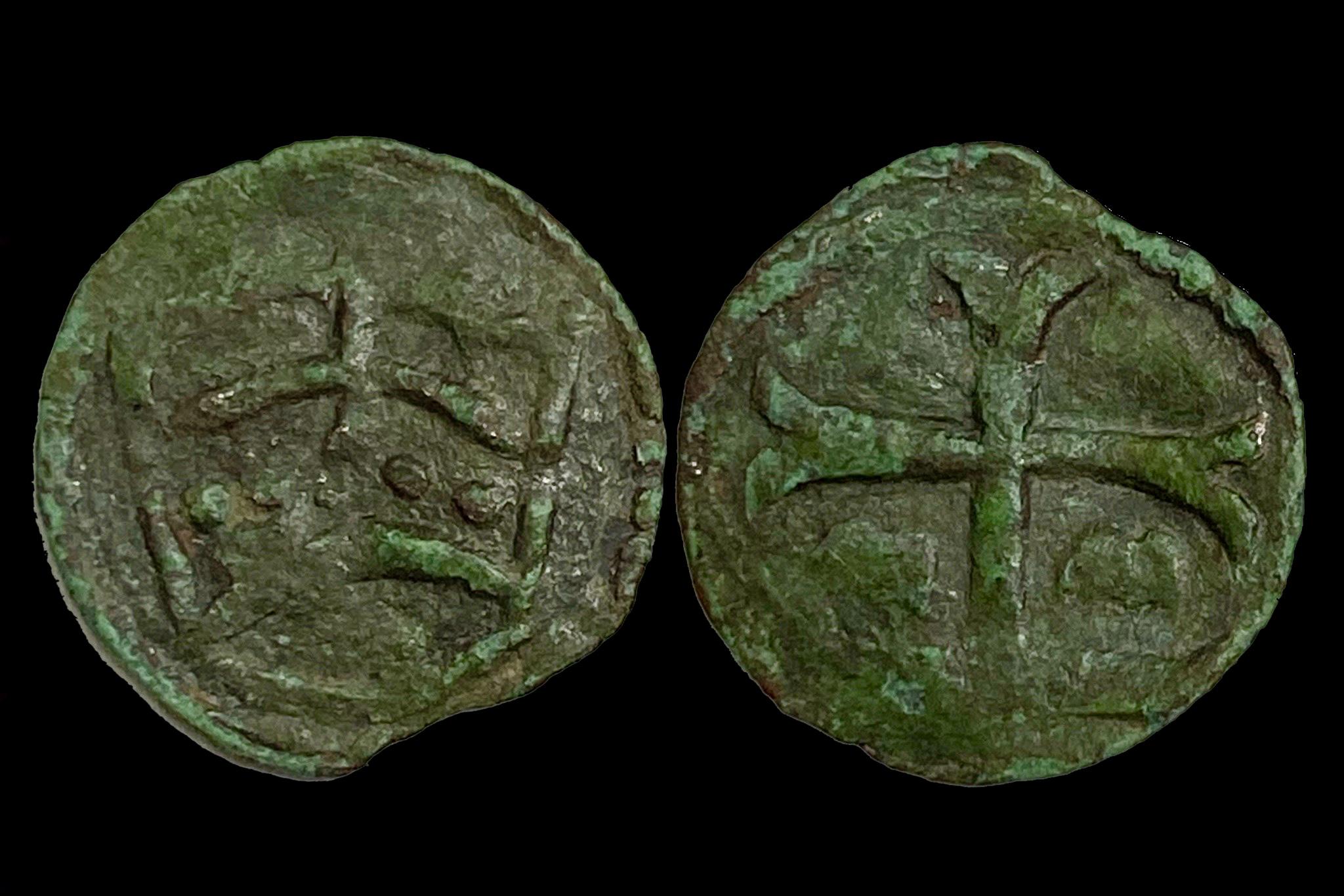 Publikálatlan!Zsigmond quarting Éh-456 (zöld patina)