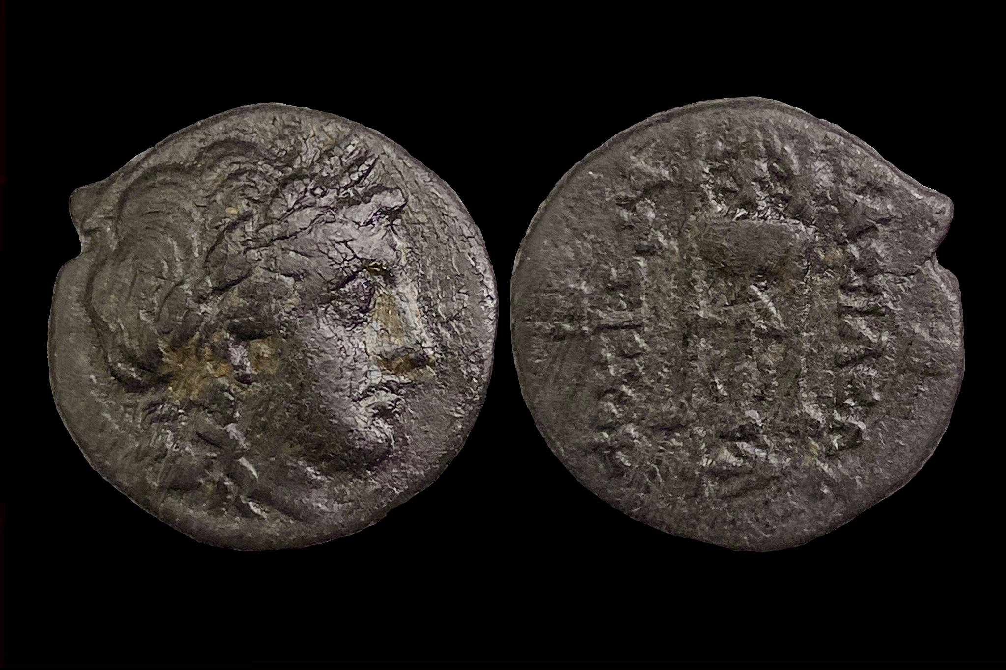 Szelekuida királyság II.Antiochos Theos (i.e.261-246) SC 522.6, HGC 9, 253