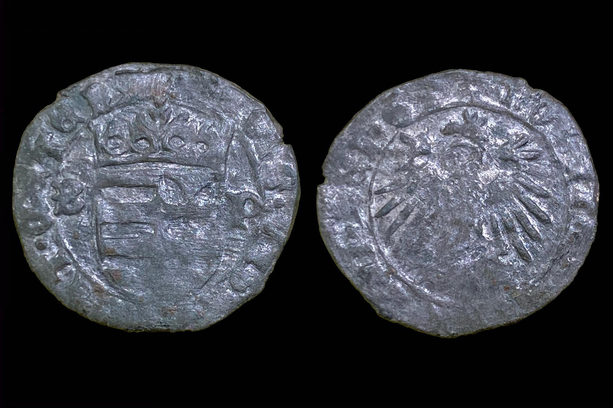 I. Ulászló dénár Éh-470/f B-P