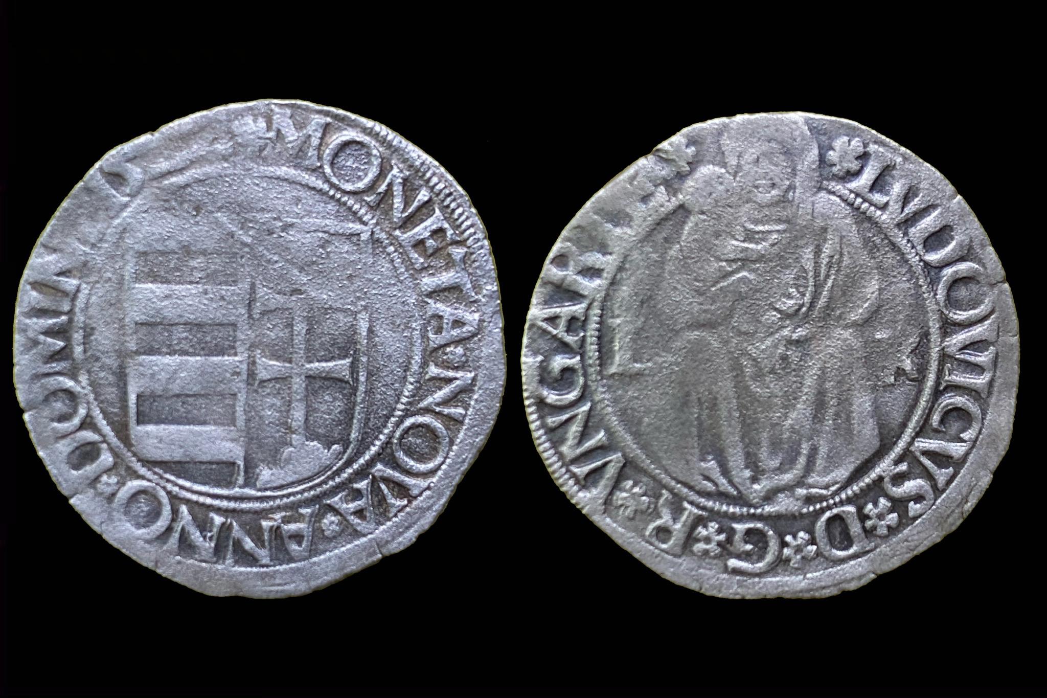 II. Louis garas ÉH-668/b L-K Kremnitz (1522)