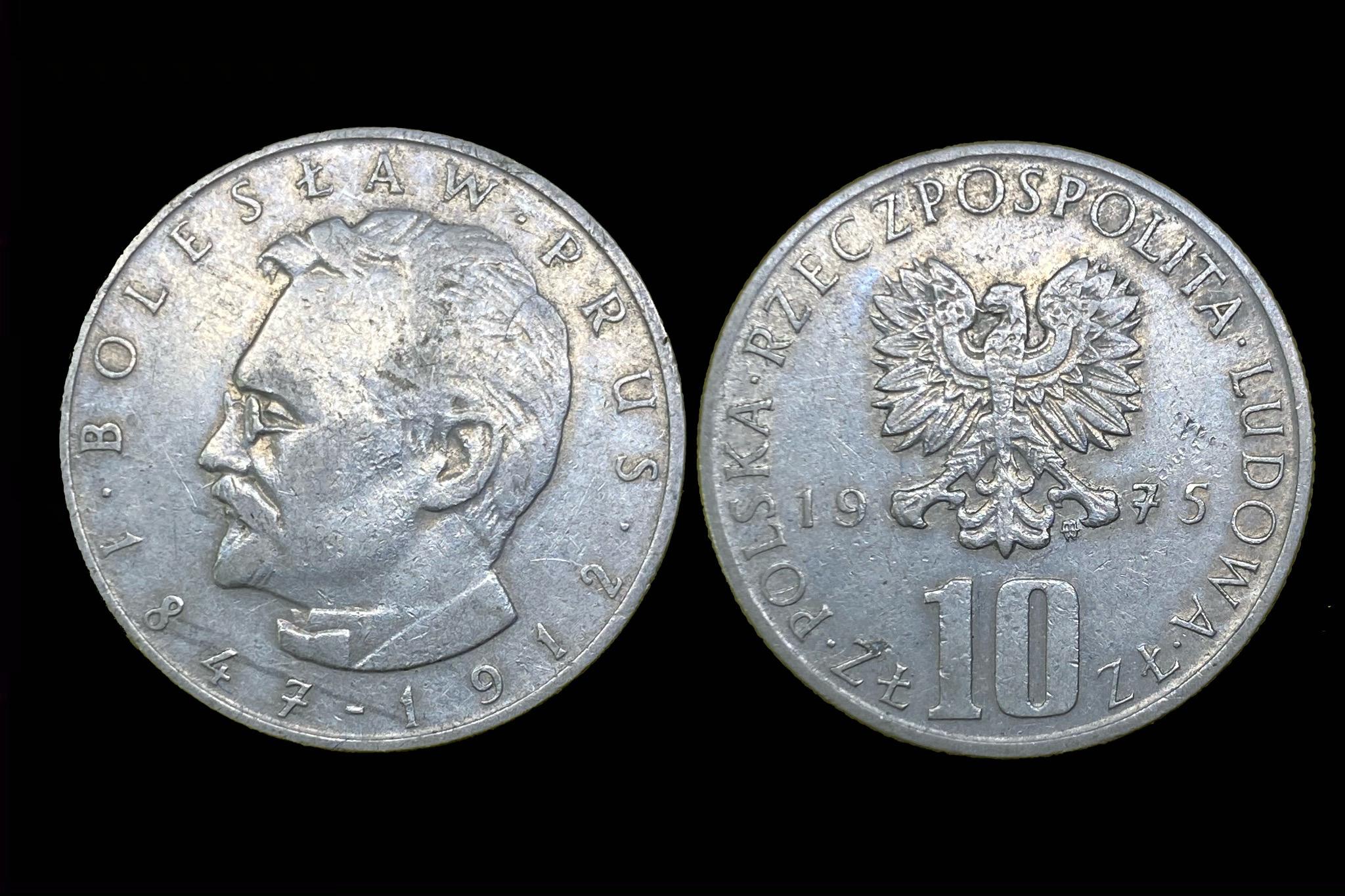 Lengyel 10 Zlotyi (1975) 