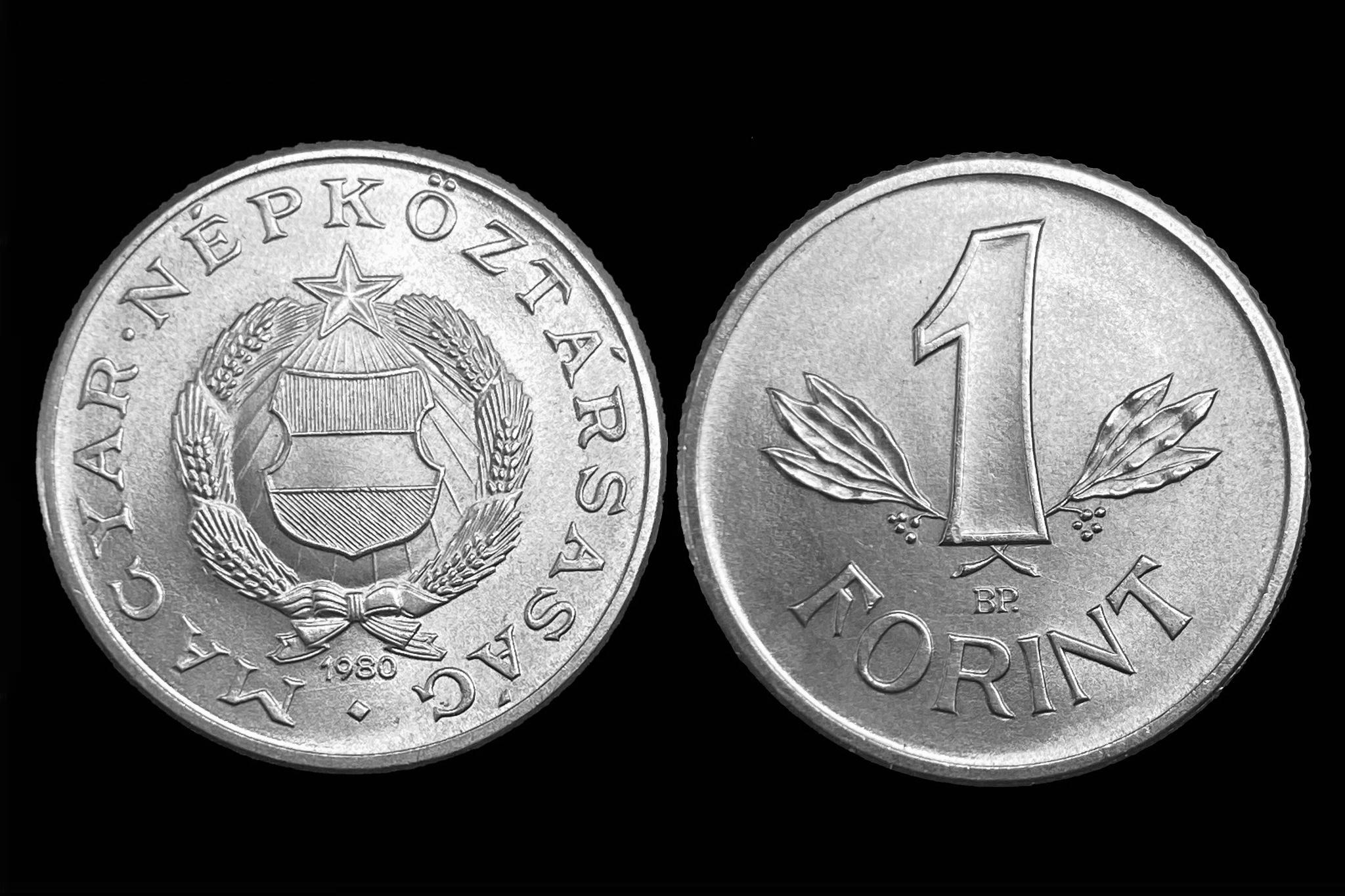 1 Forint (1980) Adamo F6.3