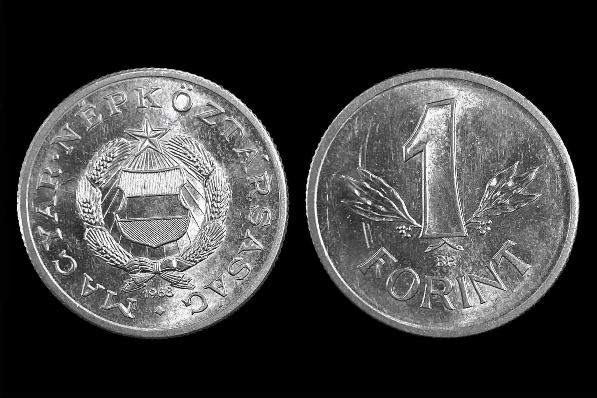1 Forint (1968) Adamo F6.3