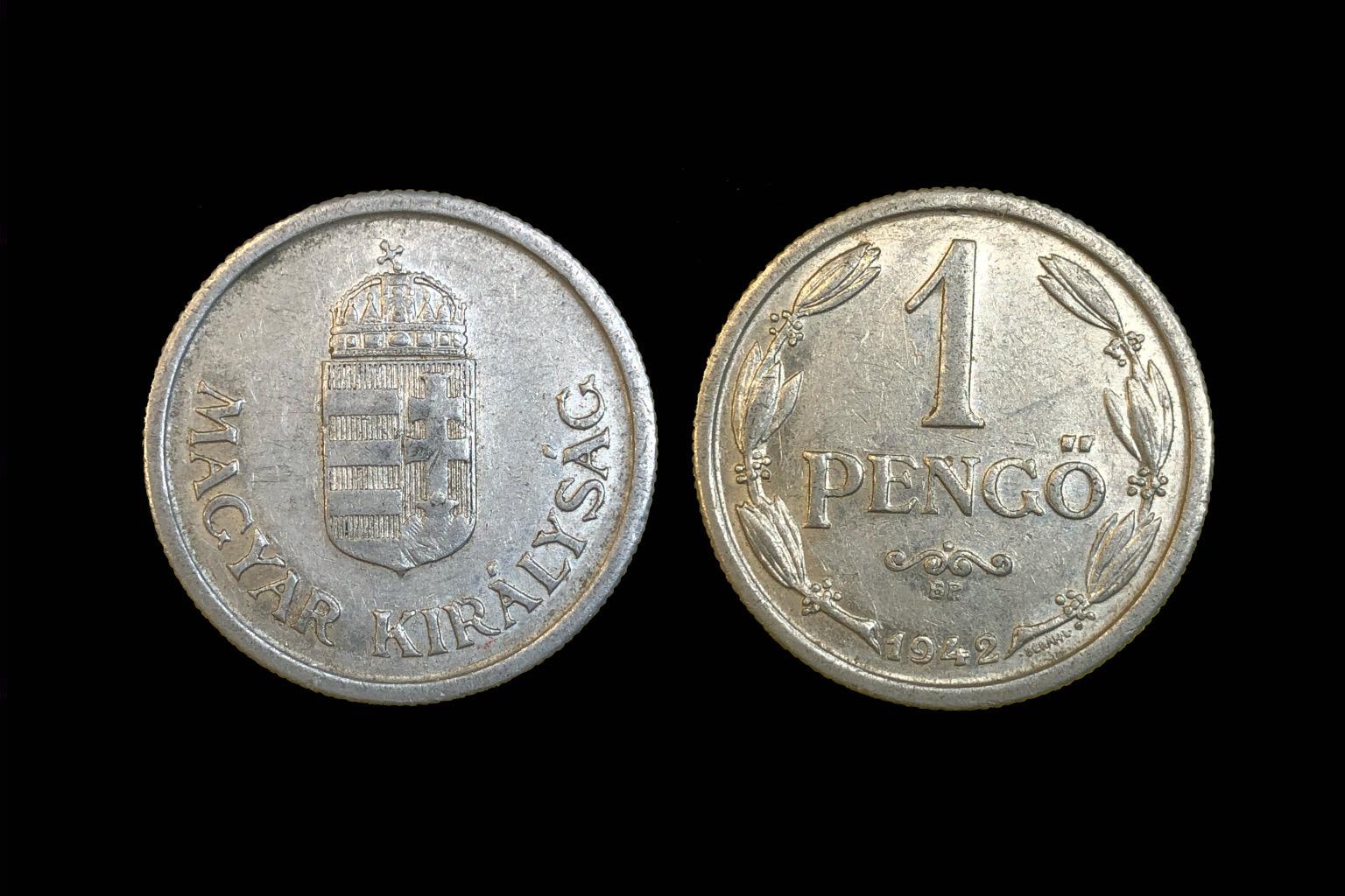 (1942) 1 pengő Adamo P6.1