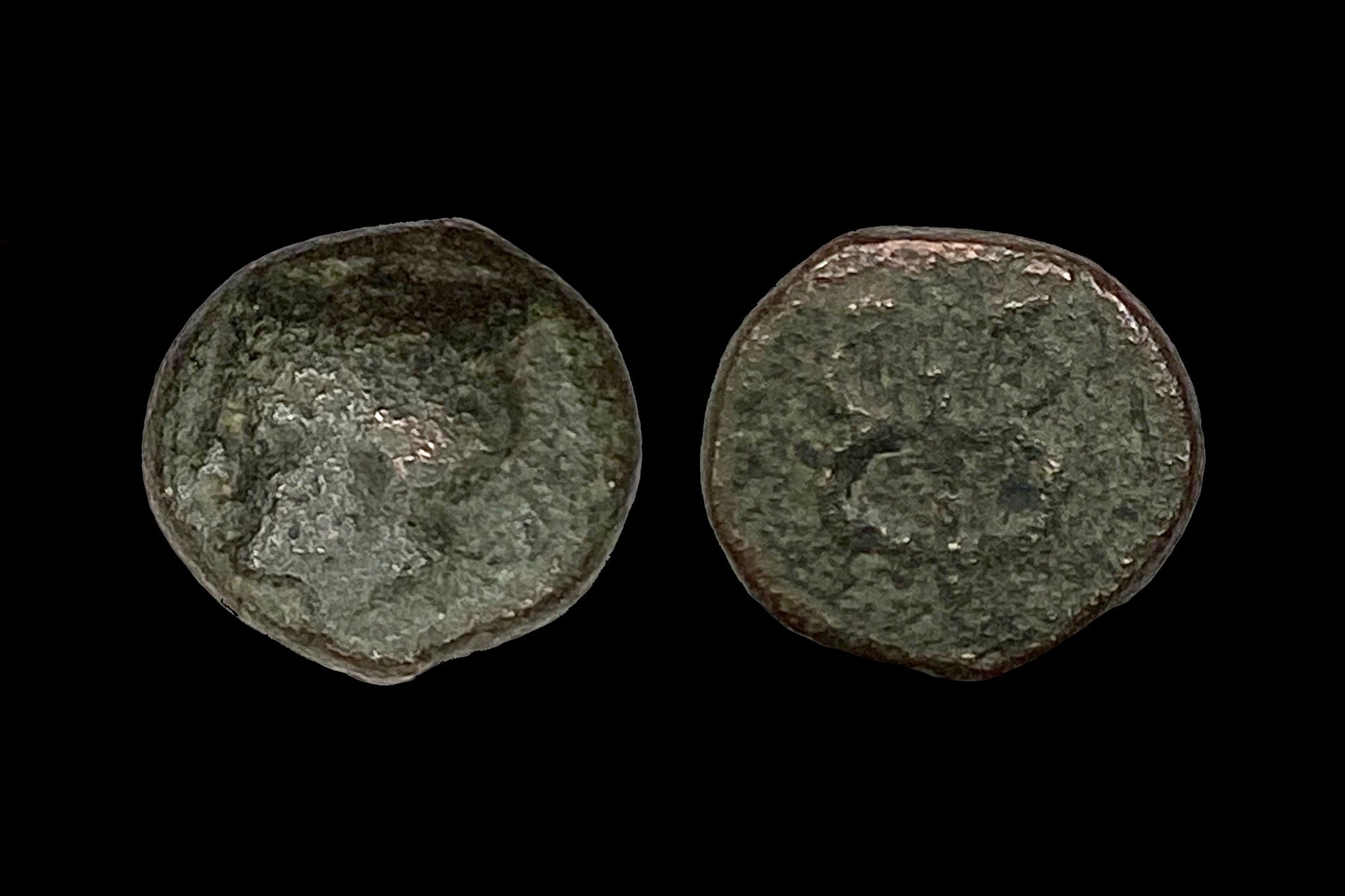 IONIA Phokaia Kerykeion Hermész fejes (i.e.3-2század) obol SNG Cop 1044