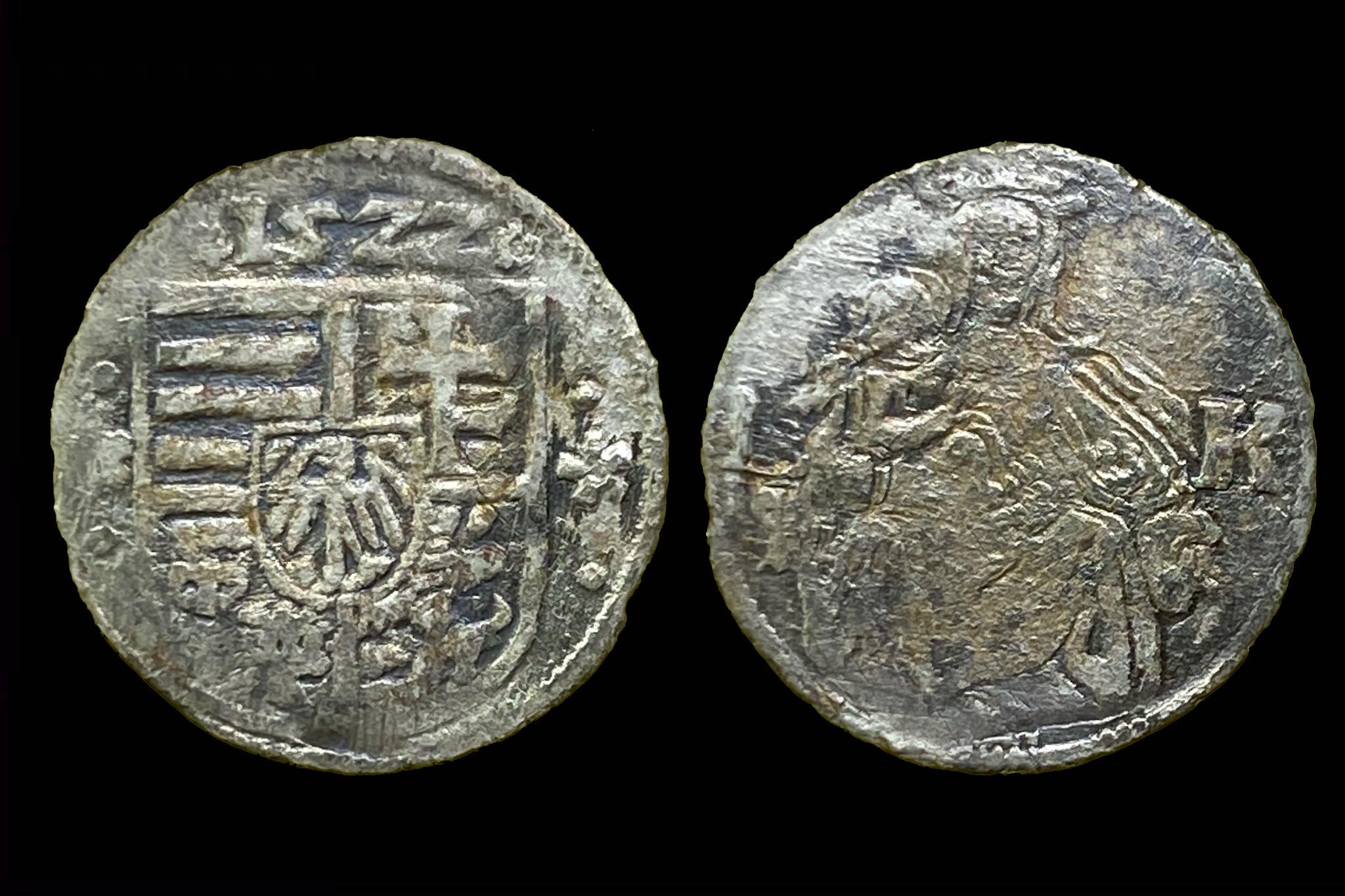 II. Louis denar Phol-258 2 (1522 Kremnitz)