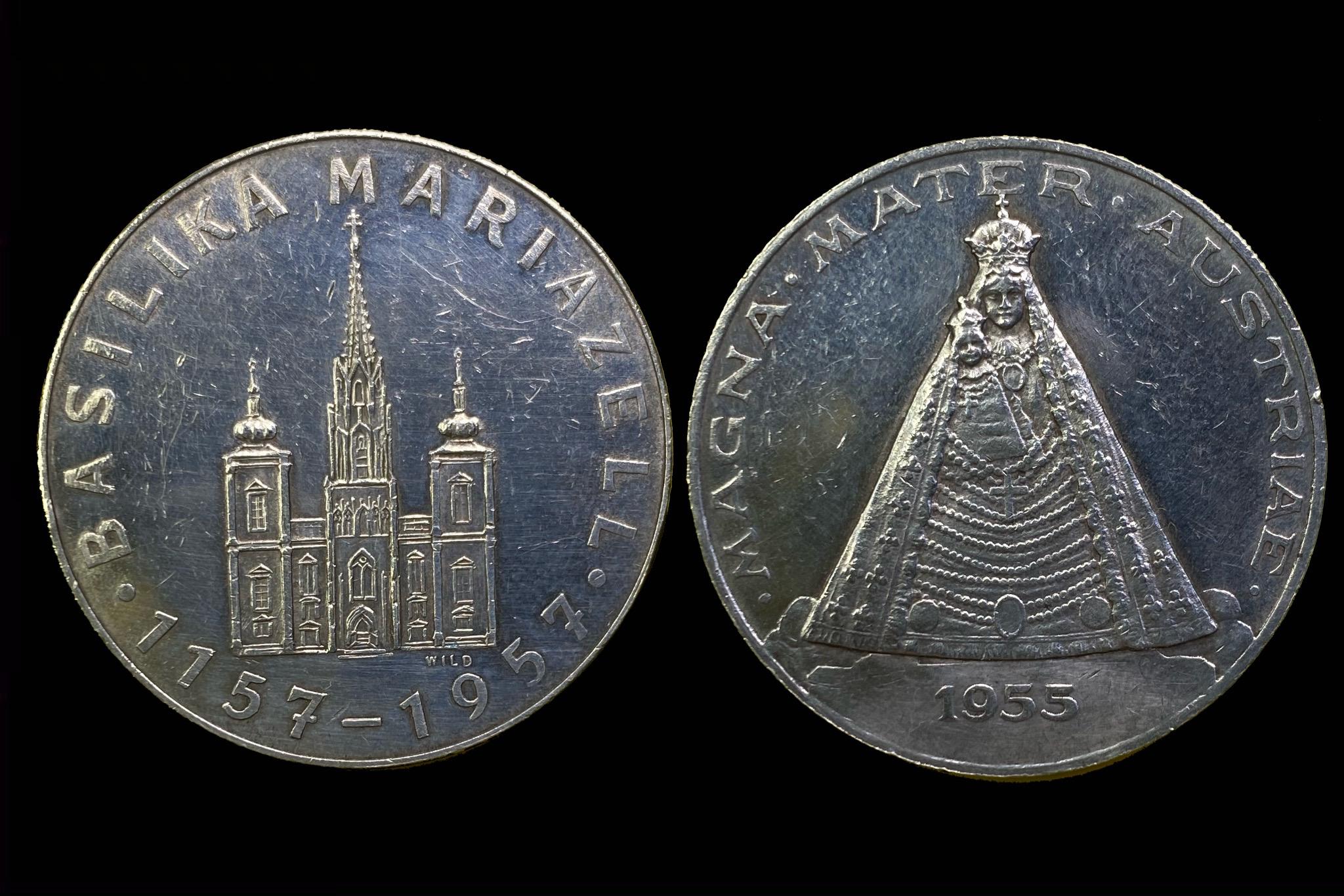 Mariazell emlékérme Ausztria (1957)