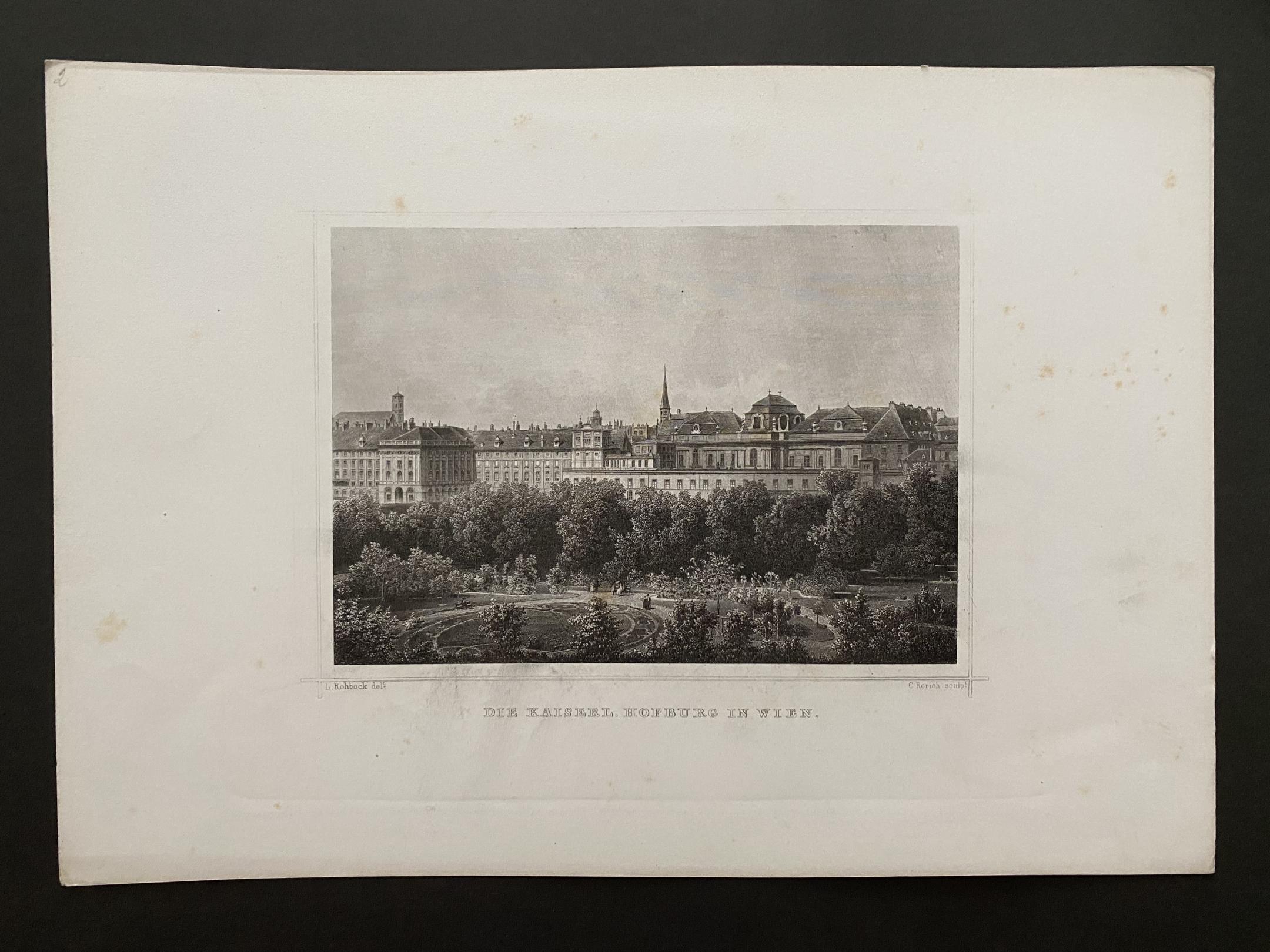 Az Osztrák-Magyar Monarchia Kiadja: Neuland Károly müv.intézete Frankfurtban 1892. Die Kaiserl Hofburg in Wien