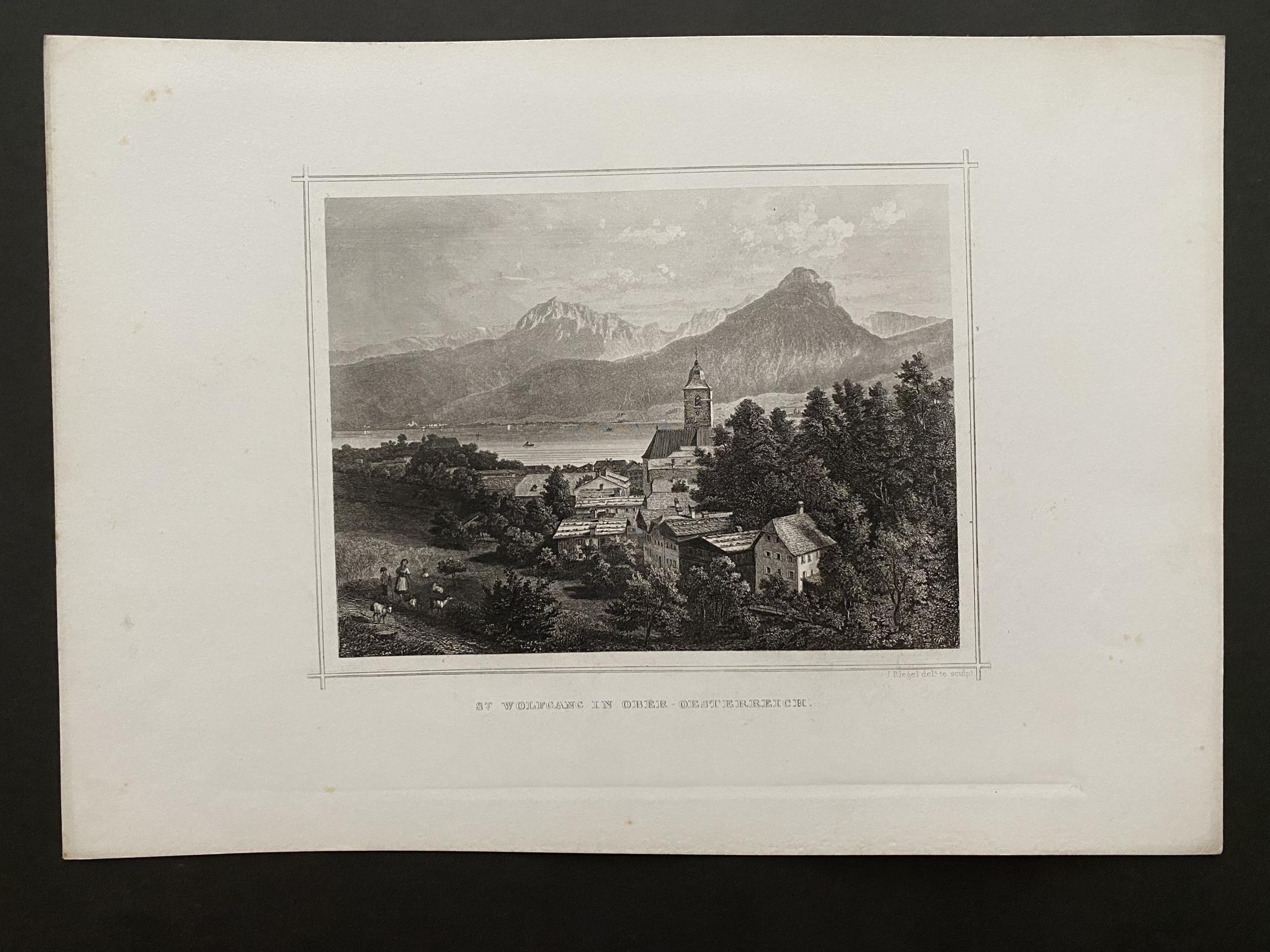 Az Osztrák-Magyar Monarchia Kiadja: Neuland Károly müv.intézete Frankfurtban 1892. St. Wolfgang in Ober-Oesterreich