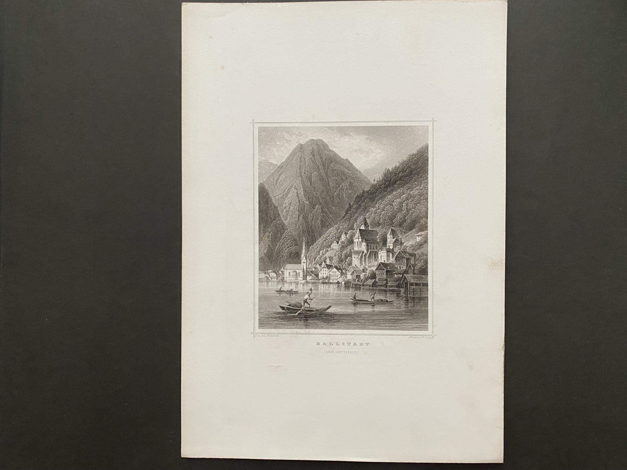 Az Osztrák-Magyar Monarchia Kiadja: Neuland Károly müv.intézete Frankfurtban 1892. Hallstadt (ober Oesterreich)