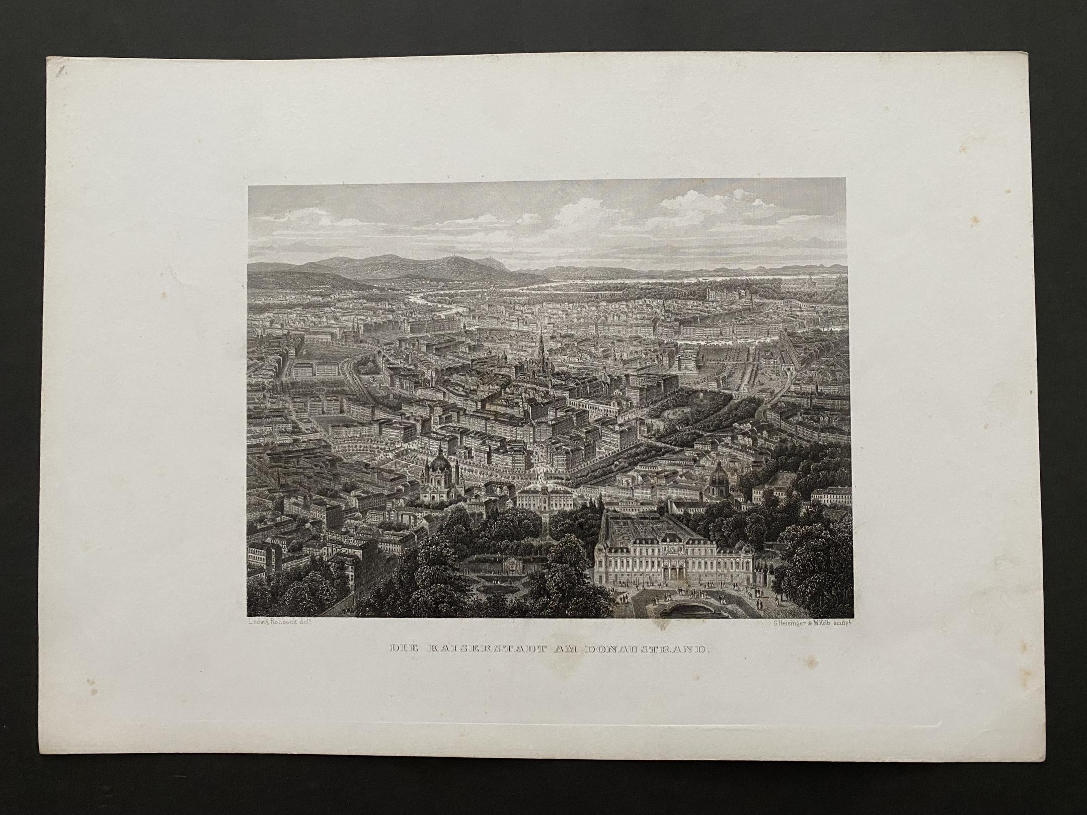 Az Osztrák-Magyar Monarchia Kiadja: Neuland Károly müv.intézete Frankfurtban 1892. Die Kaiserstadt am Donaustrand