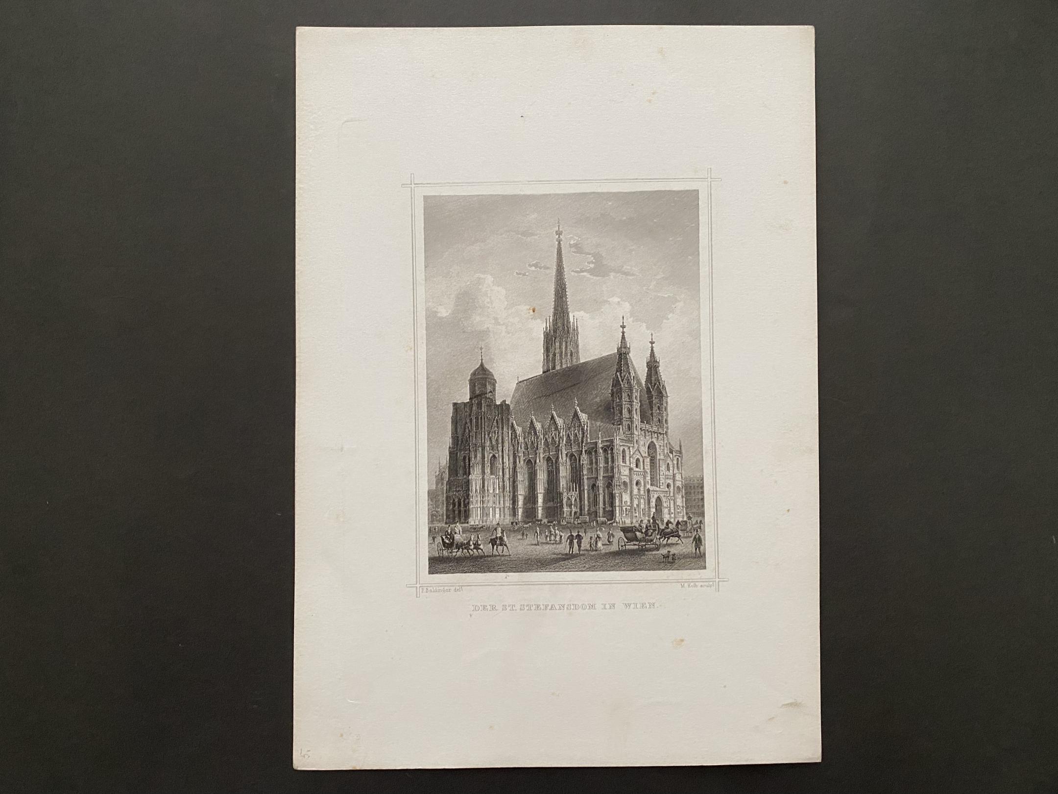 Az Osztrák-Magyar Monarchia Kiadja: Neuland Károly müv.intézete Frankfurtban 1892. Der St. Stefansdom in Wien