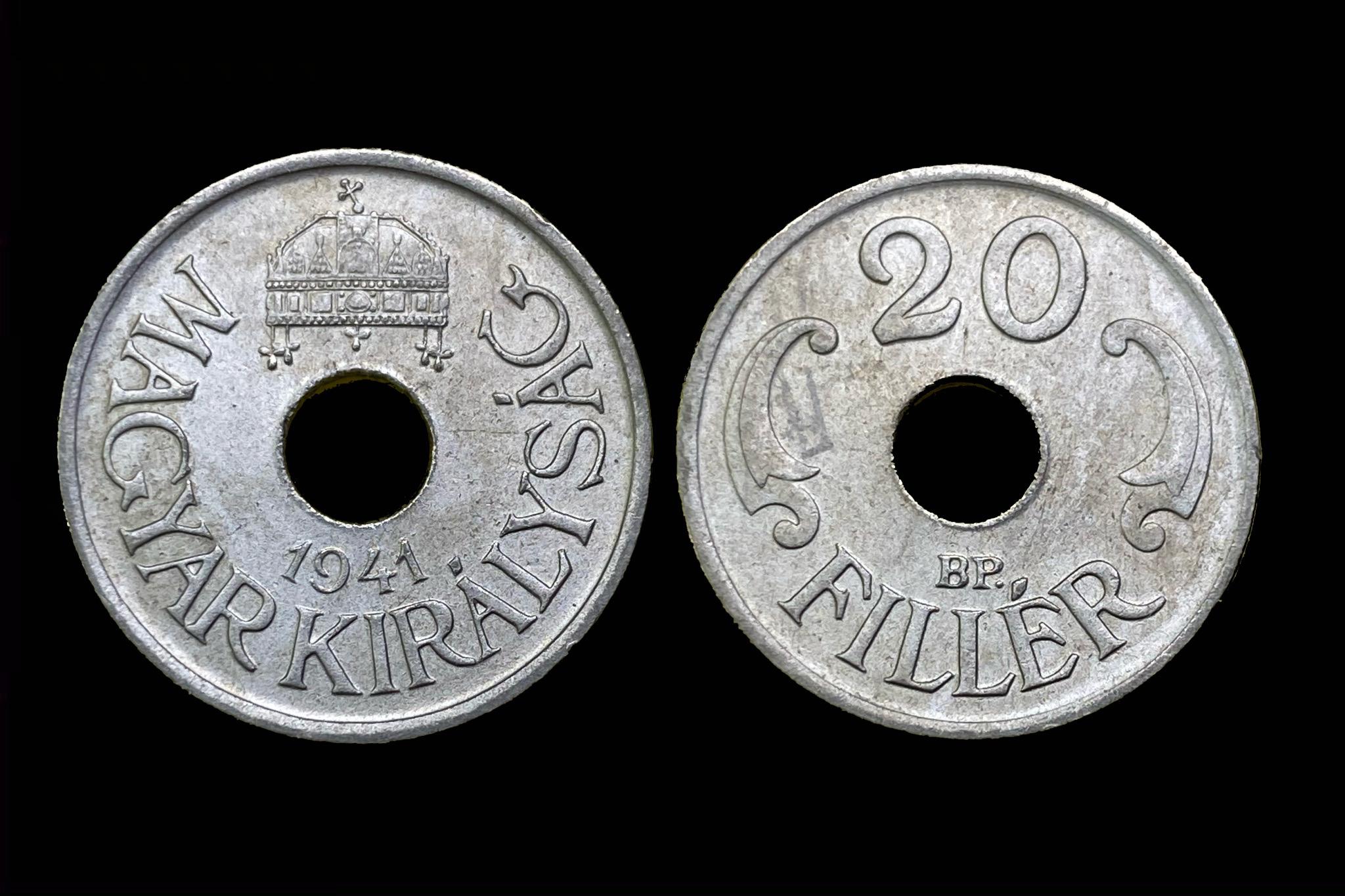 (1941) 20 fillér Adamo P4.1