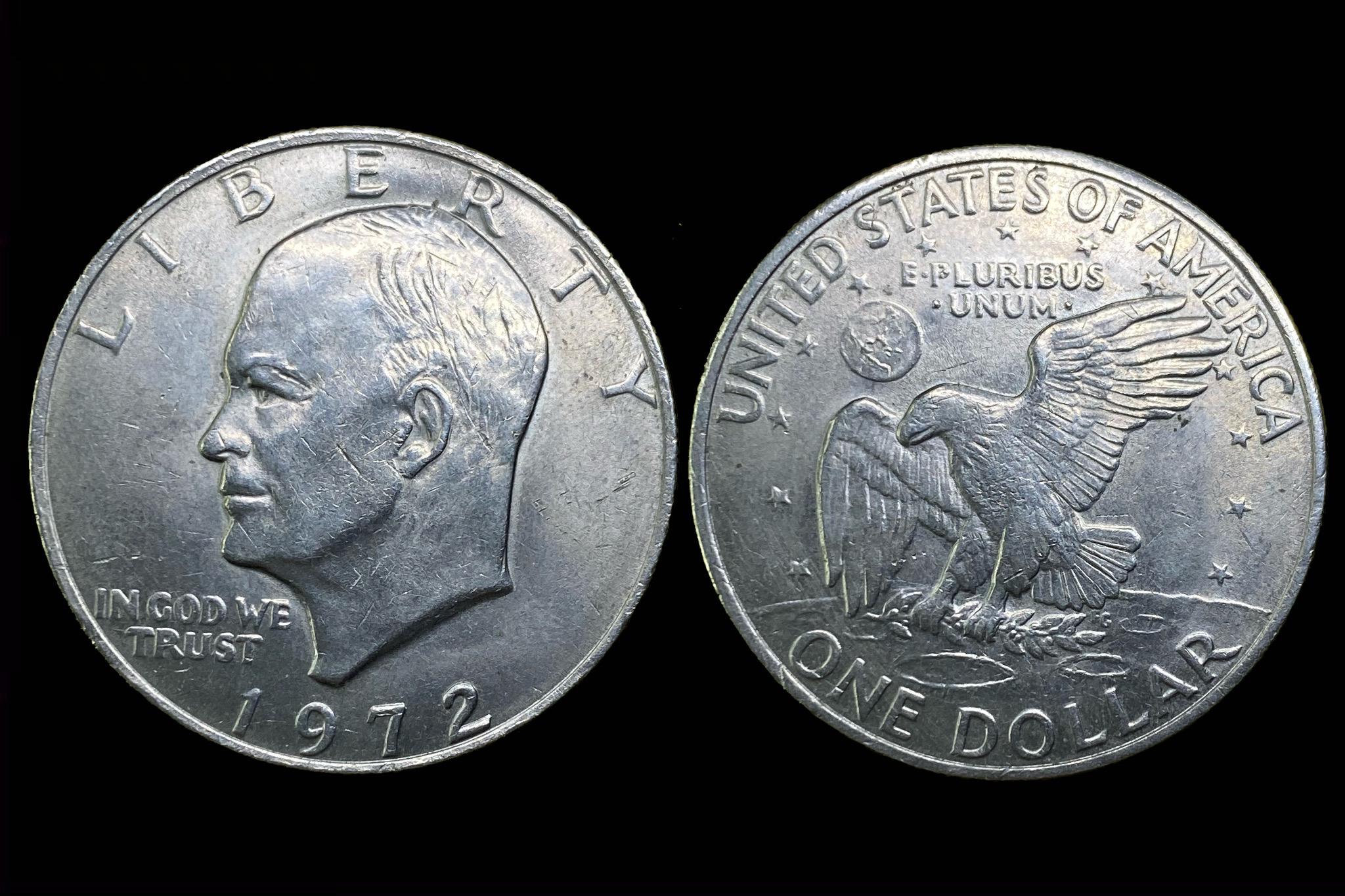 USA 1 dollár 1972