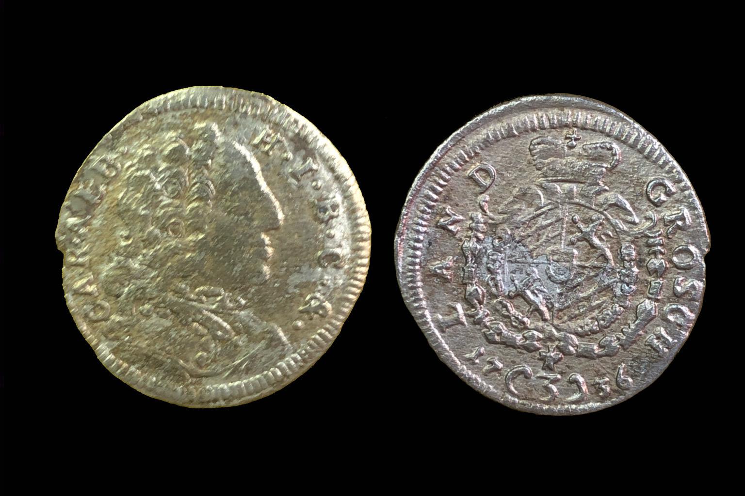 Bayern Karl Albrecht 3 krajcár Hahn 243 (1736)