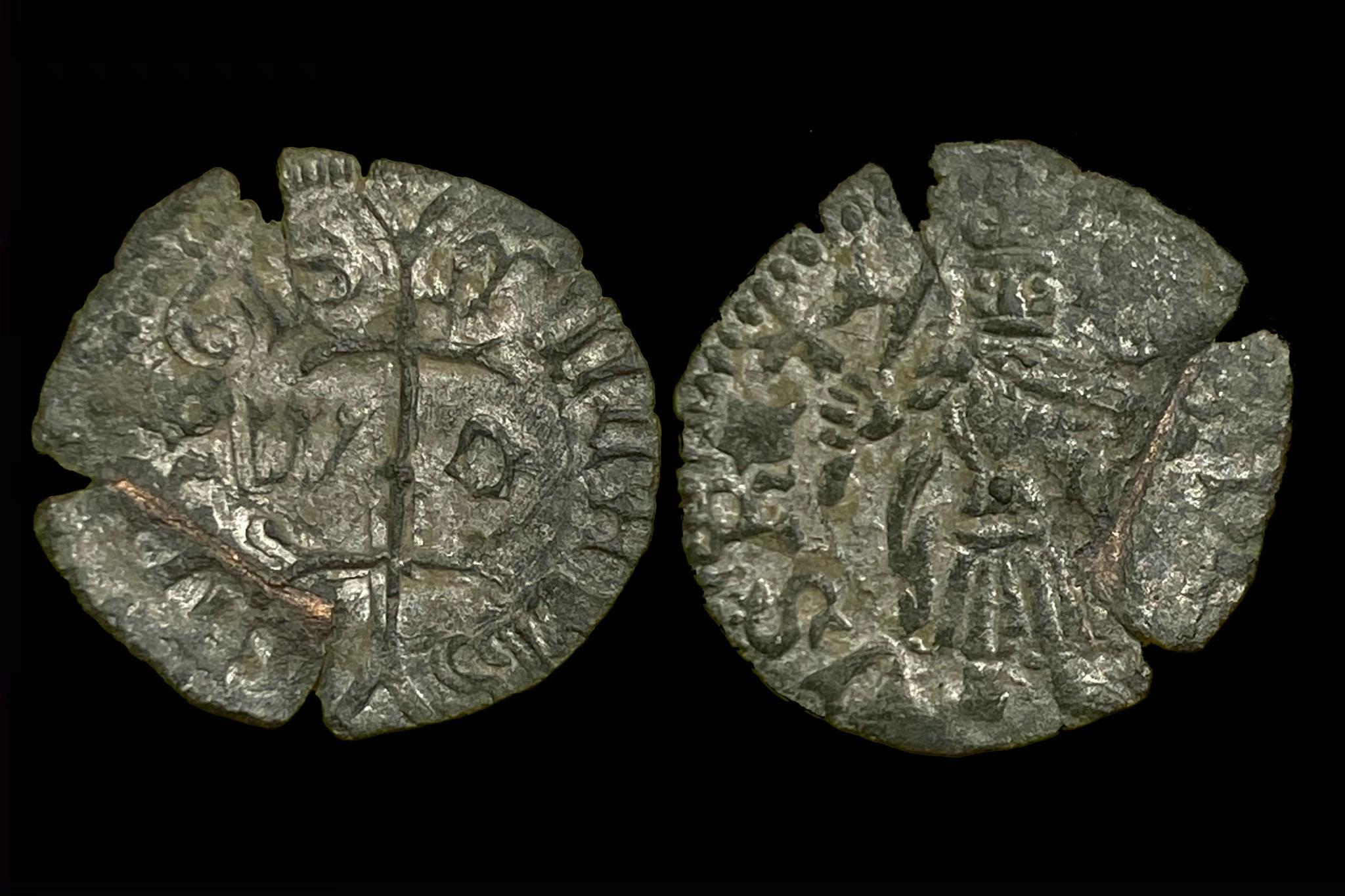 I. Ulászló R! dénár Éh-477/c W-O (Veszprém)