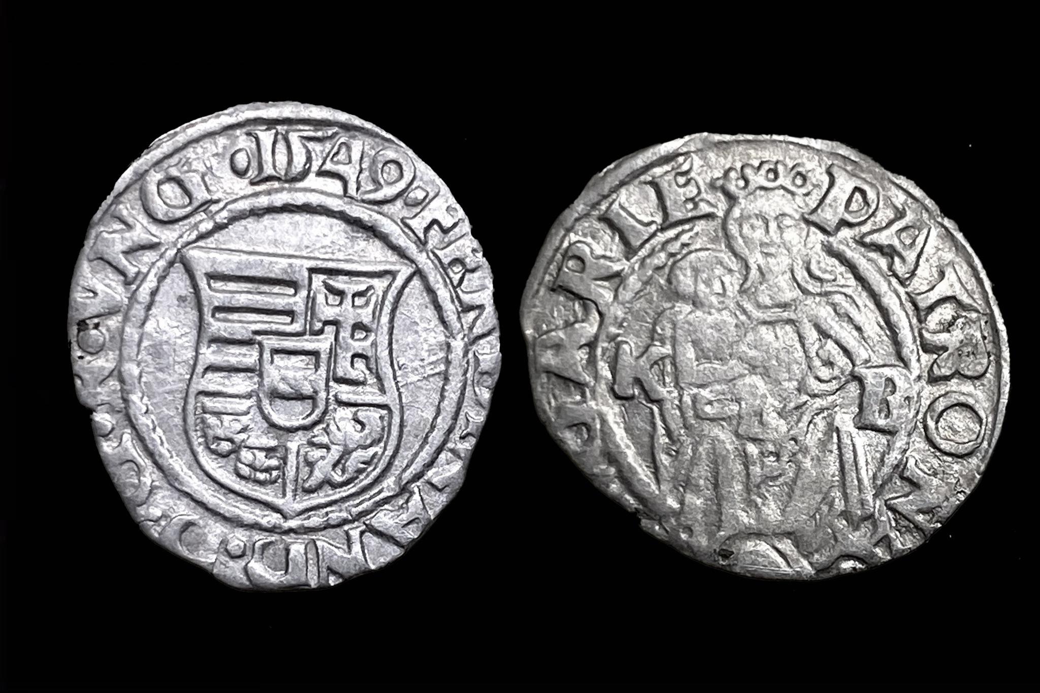 I. Ferdinánd (1549) K-B Éh-745 dénár 