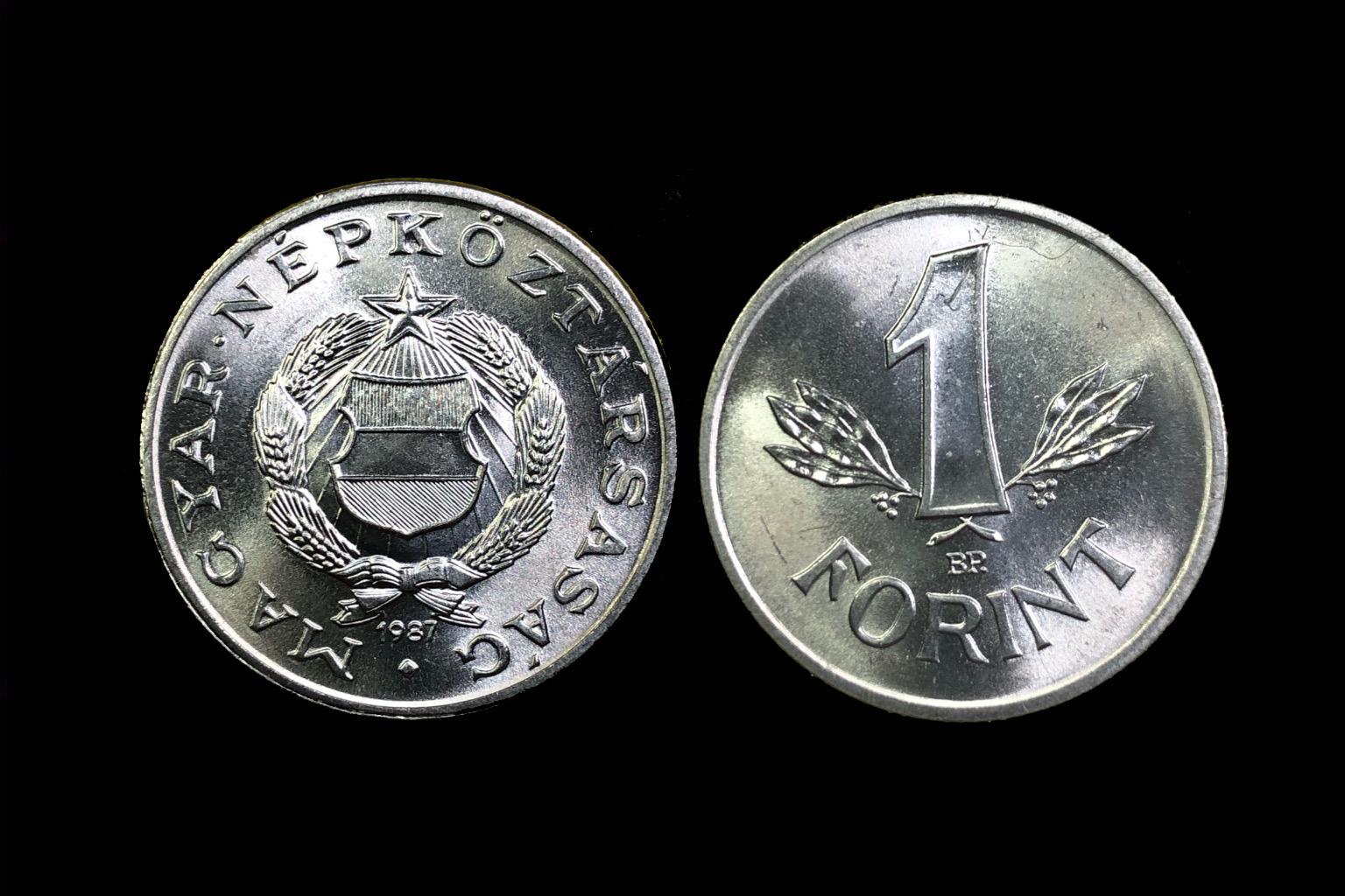 (1987) 1 Forint Adamo F6.3