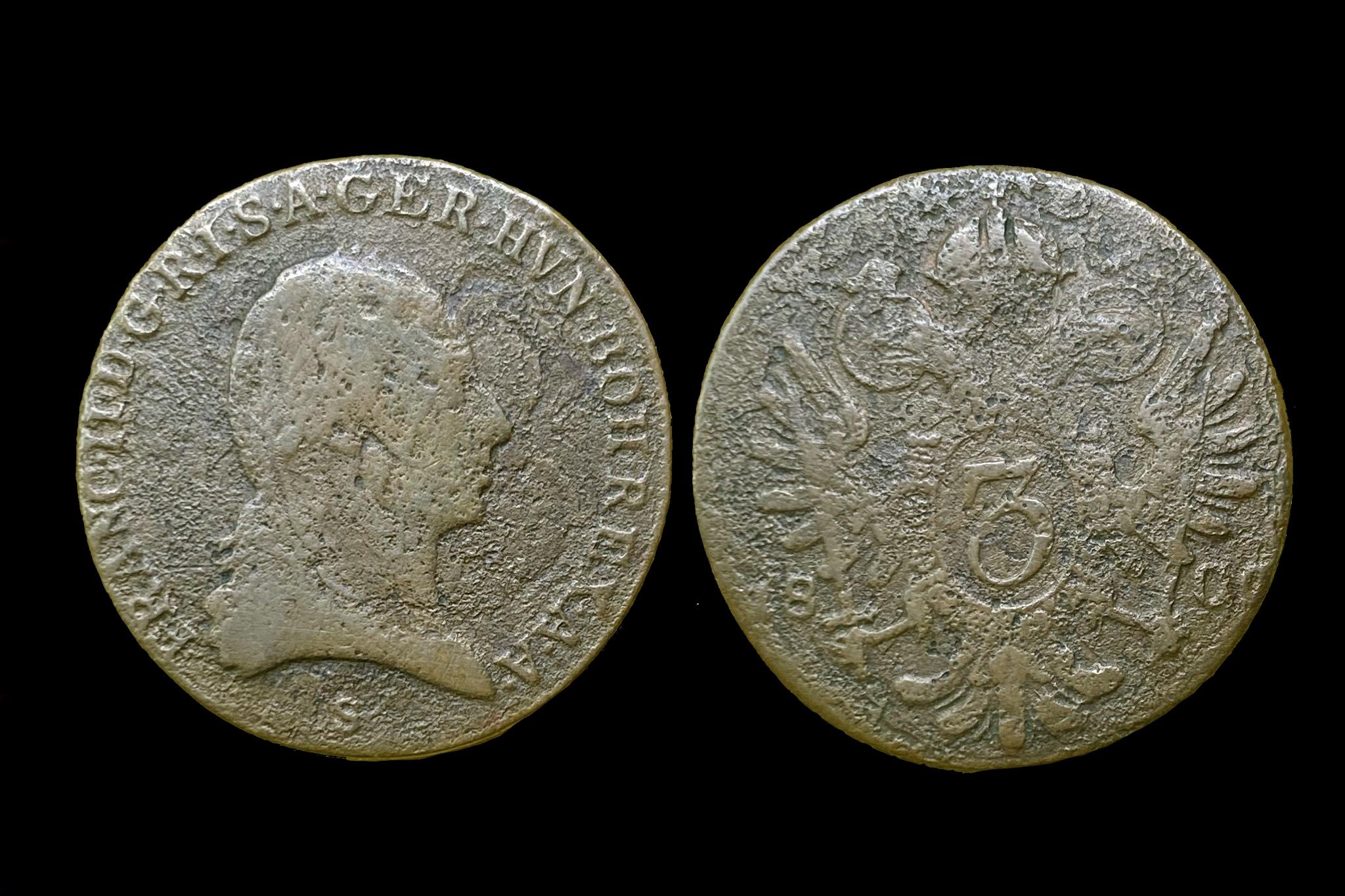 Franz (1800)S 3 Krajcár 