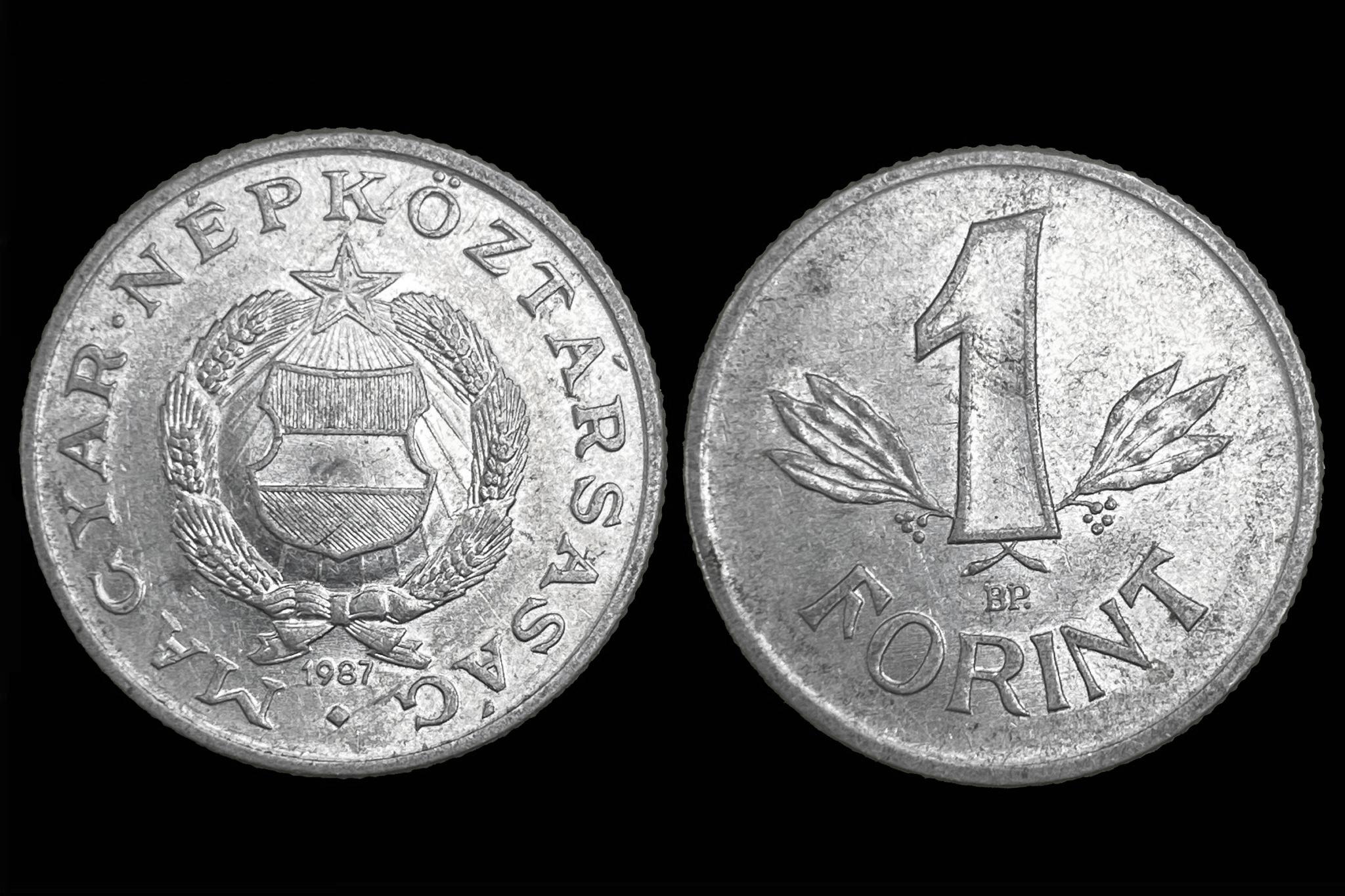 (1987) 1 forint Adamo F6.3 