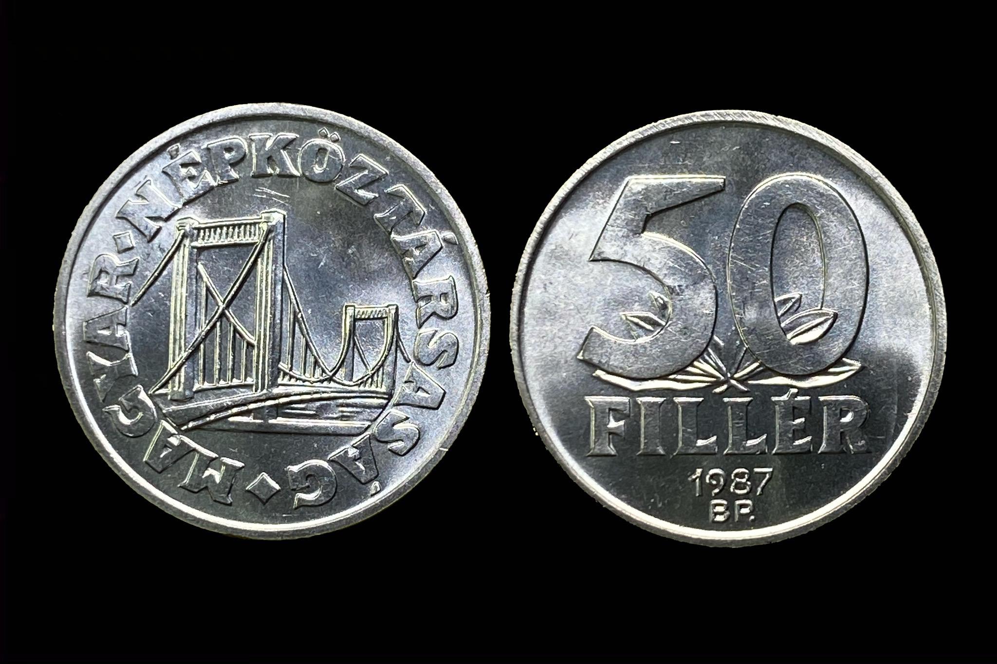 (1987) 50 fillér UNC Adamo F5.2 