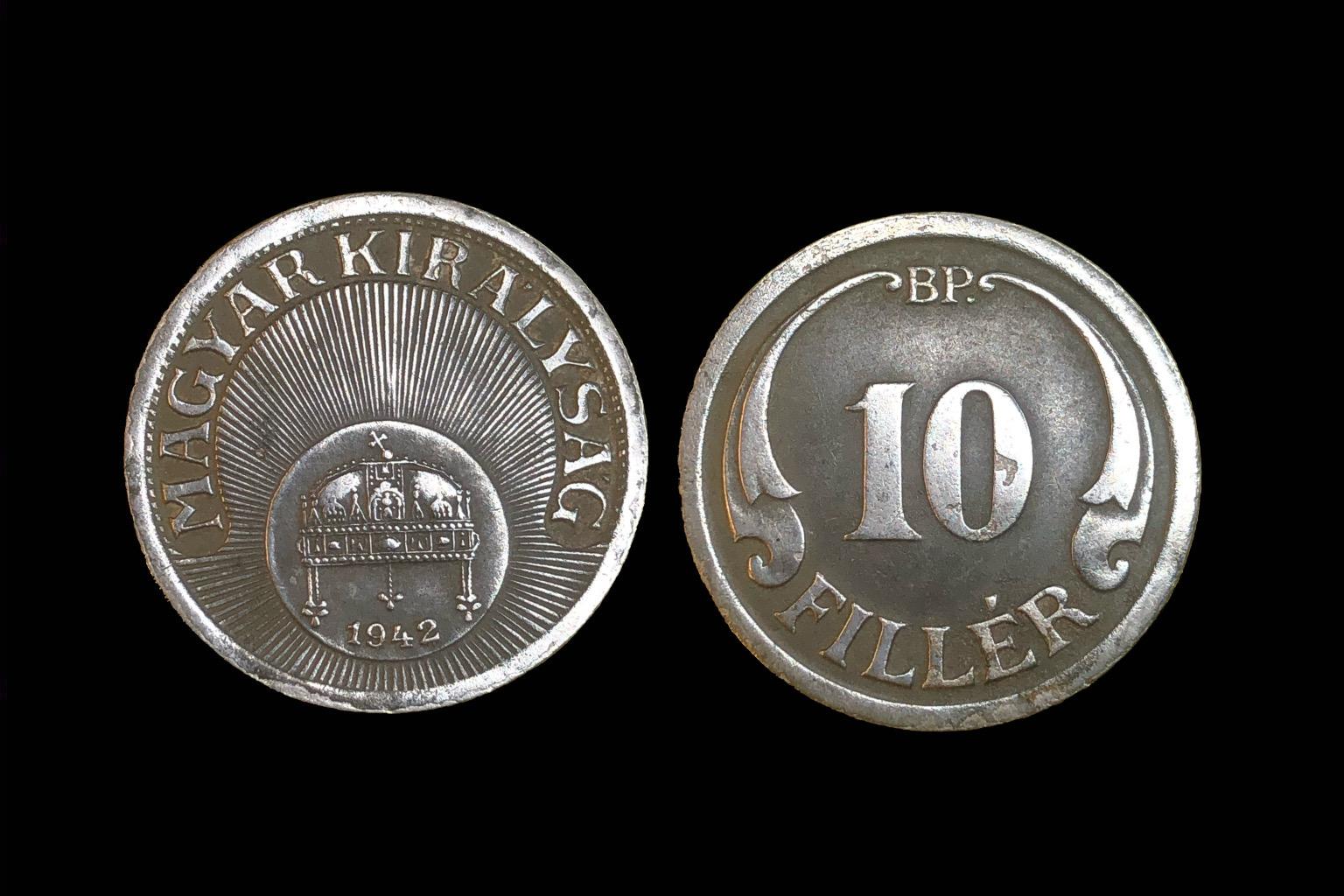 (1942) 10 fillér Adamo P3.1