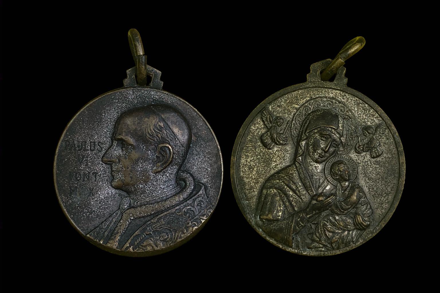 Paulus IV. Pont Max katolikus medál (25mm)