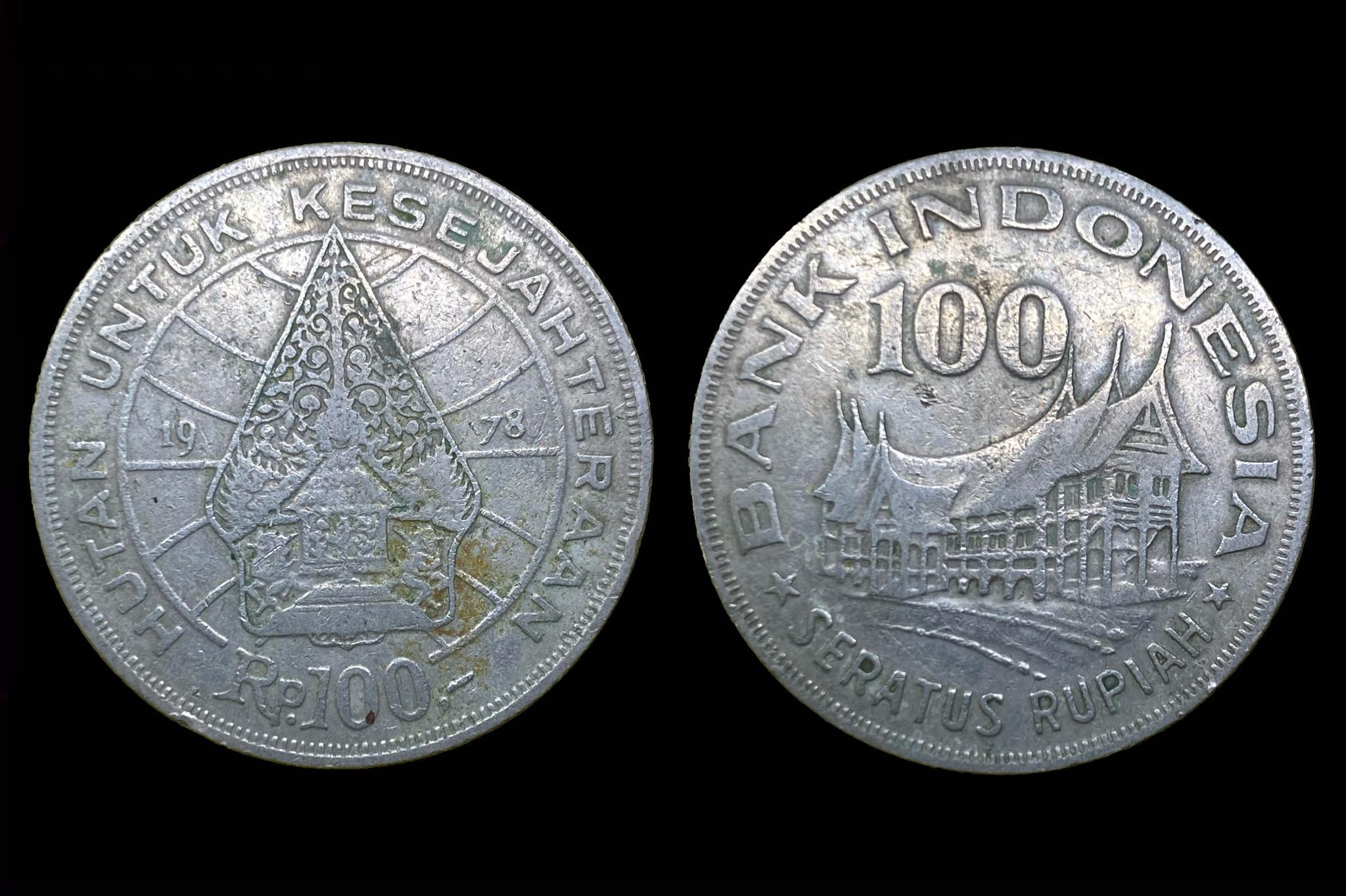 100 Rupia Indonesia (1978)